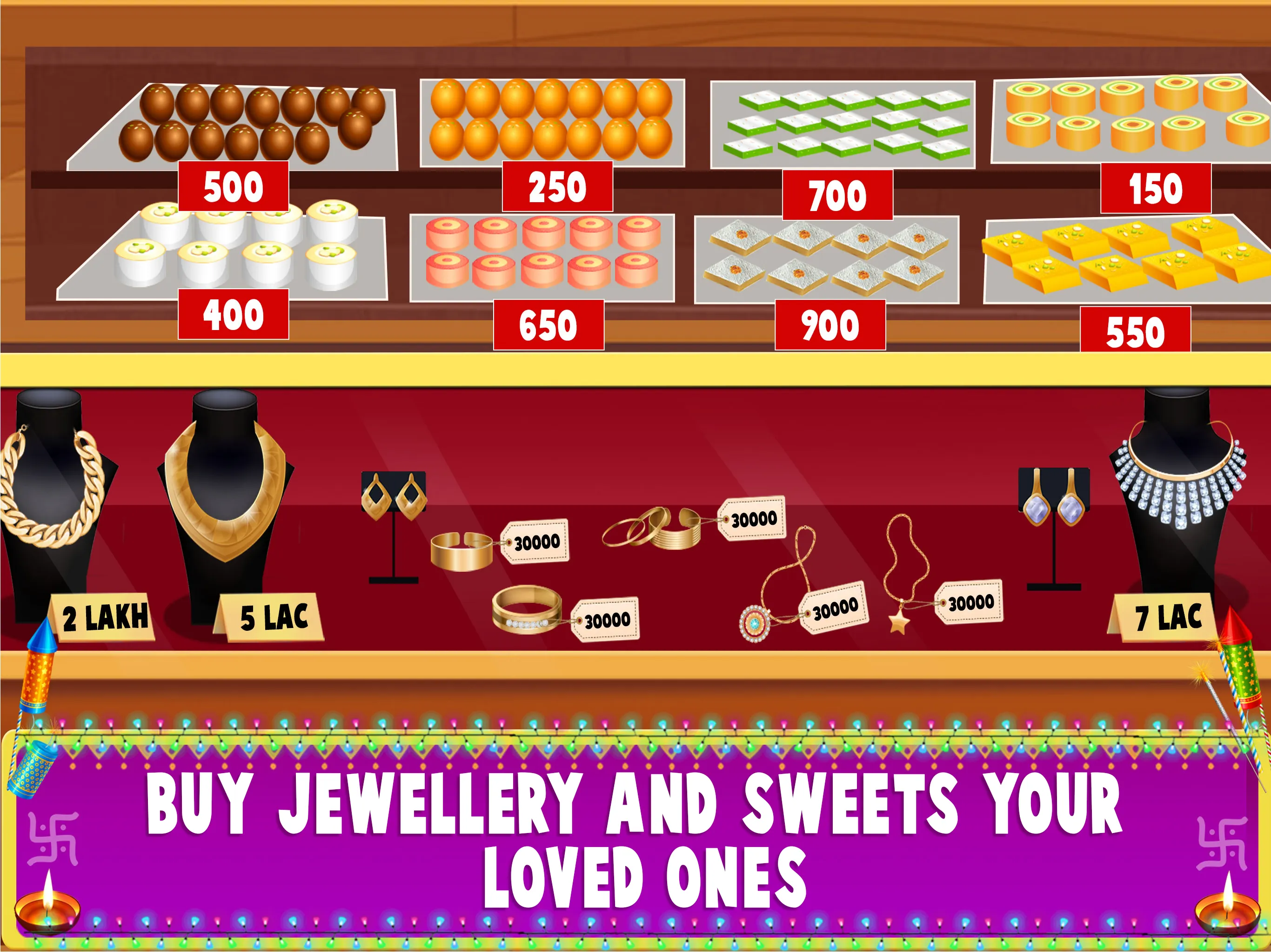 Indian Diwali Celebration Game | Indus Appstore | Screenshot