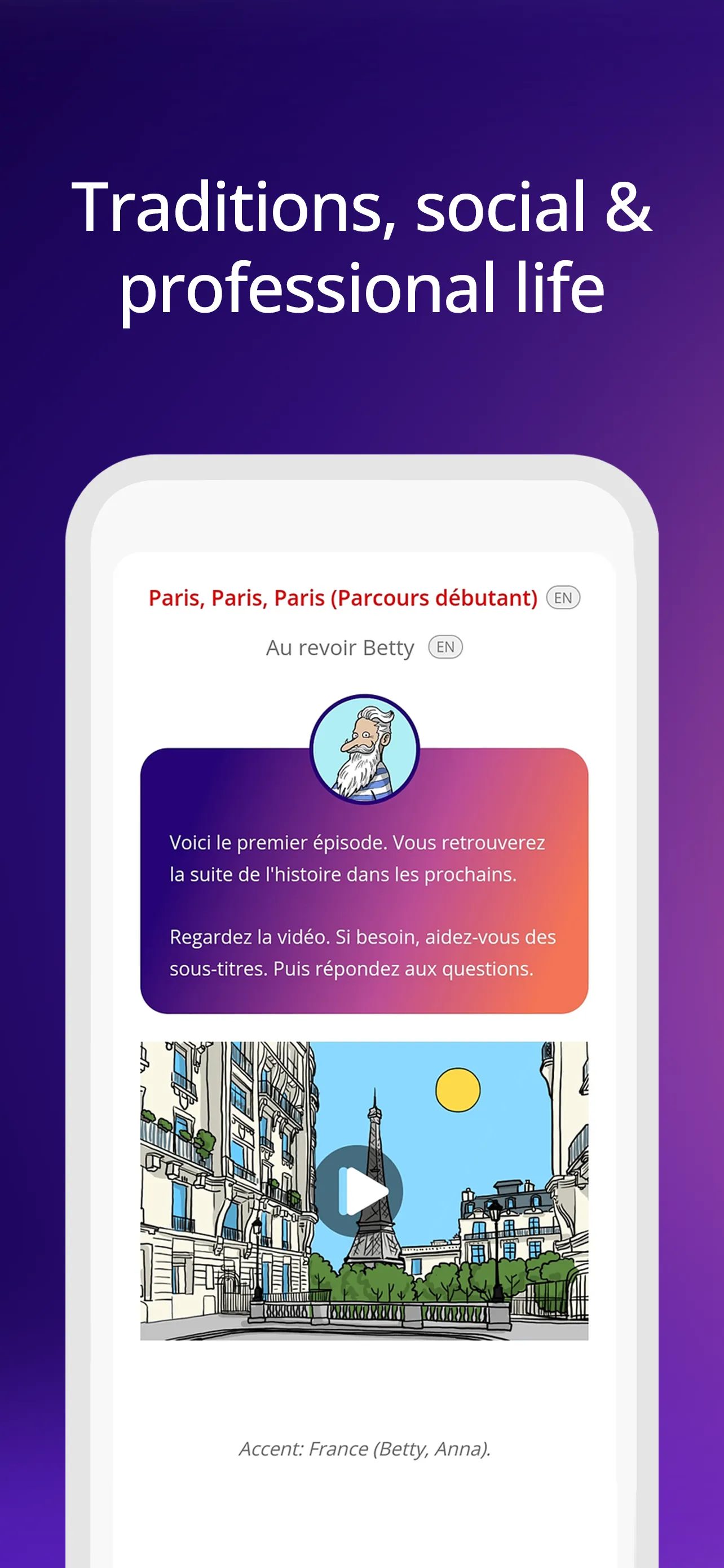 Le Monde: Learn a language | Indus Appstore | Screenshot