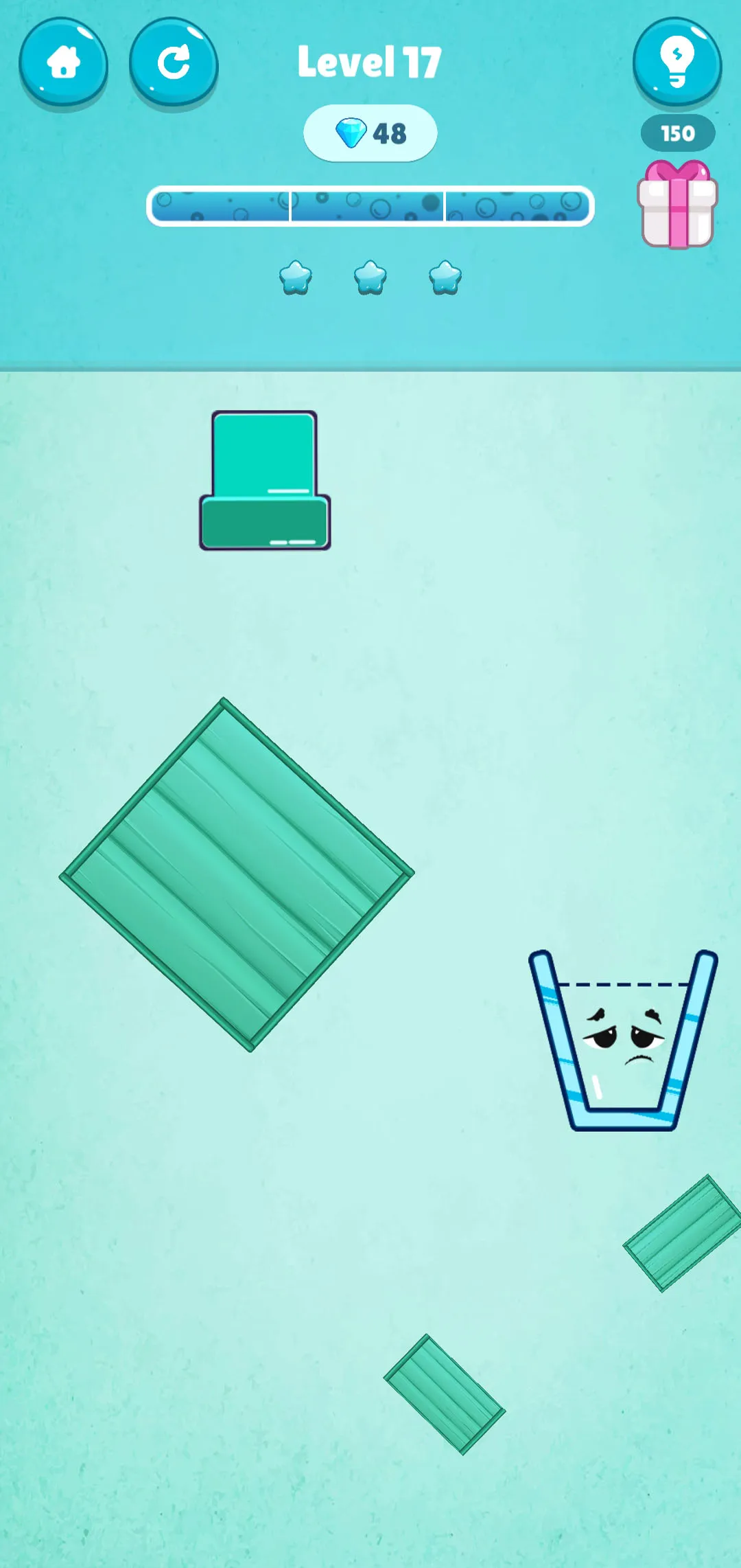 Fill the Glass - Puzzle Game | Indus Appstore | Screenshot