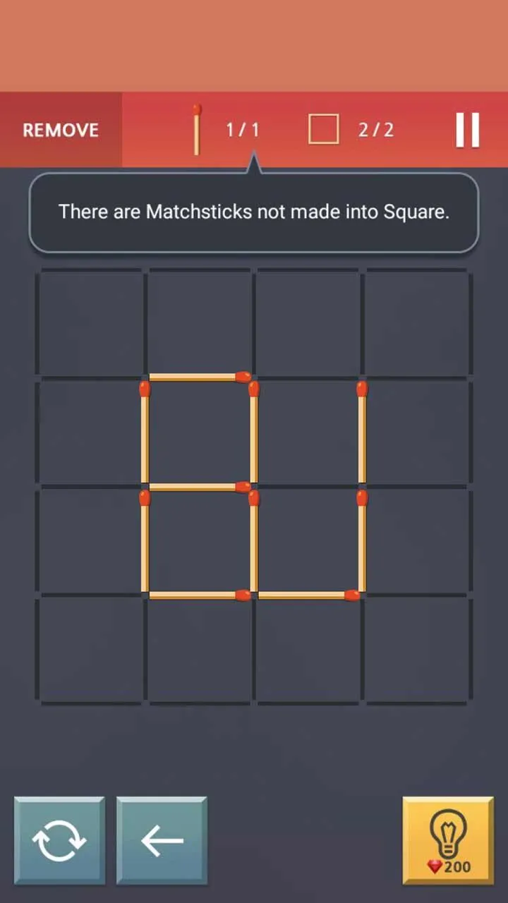 Matchstick Puzzle King | Indus Appstore | Screenshot