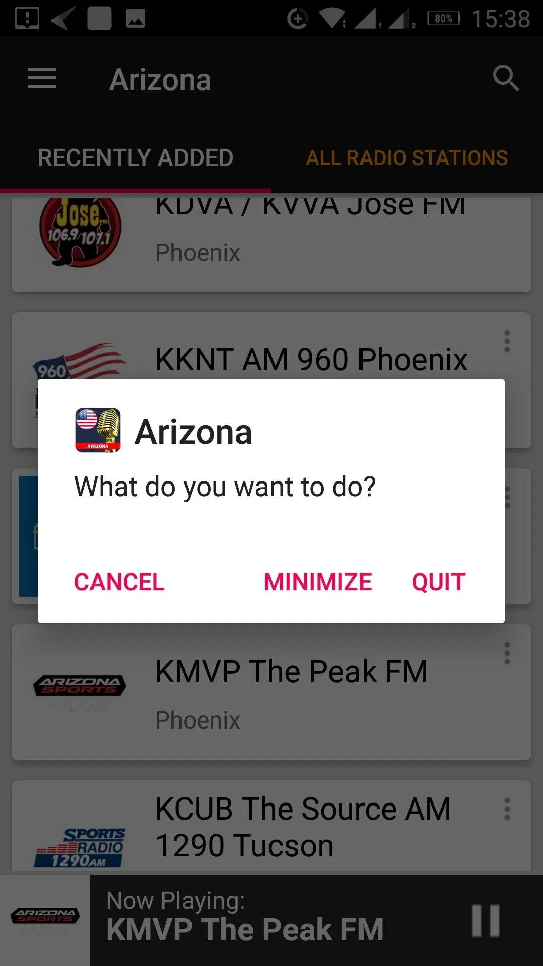 Arizona Radio Stations - USA | Indus Appstore | Screenshot