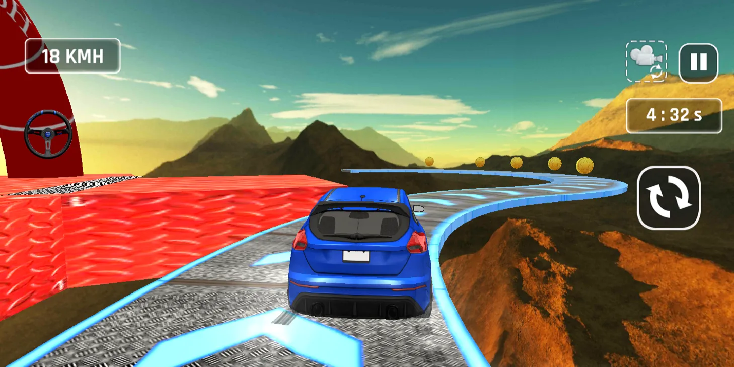 The Impossible Car Track | Indus Appstore | Screenshot