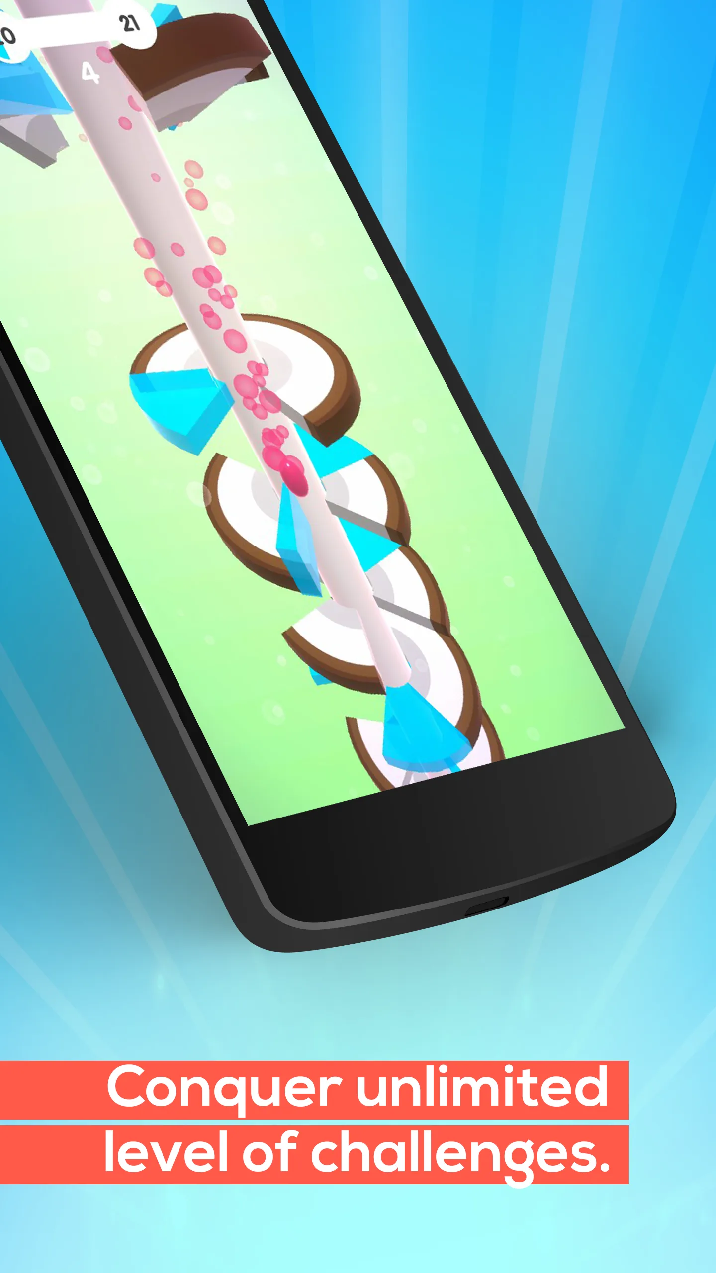 Fruity Helix Drop | Indus Appstore | Screenshot