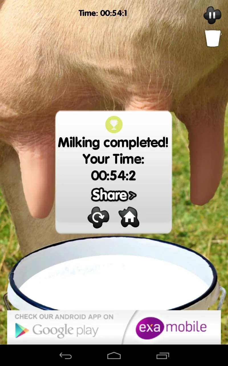 Milk the Mad Cow | Indus Appstore | Screenshot