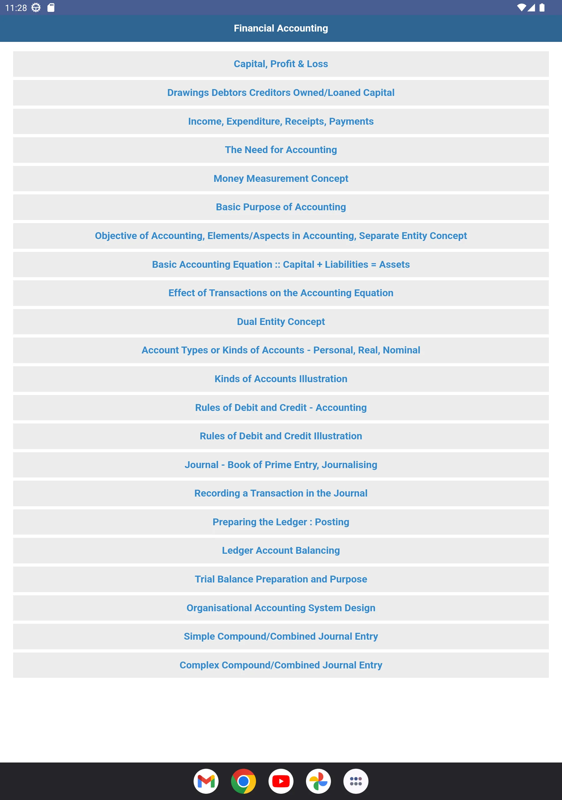 Financial Accounting | Indus Appstore | Screenshot