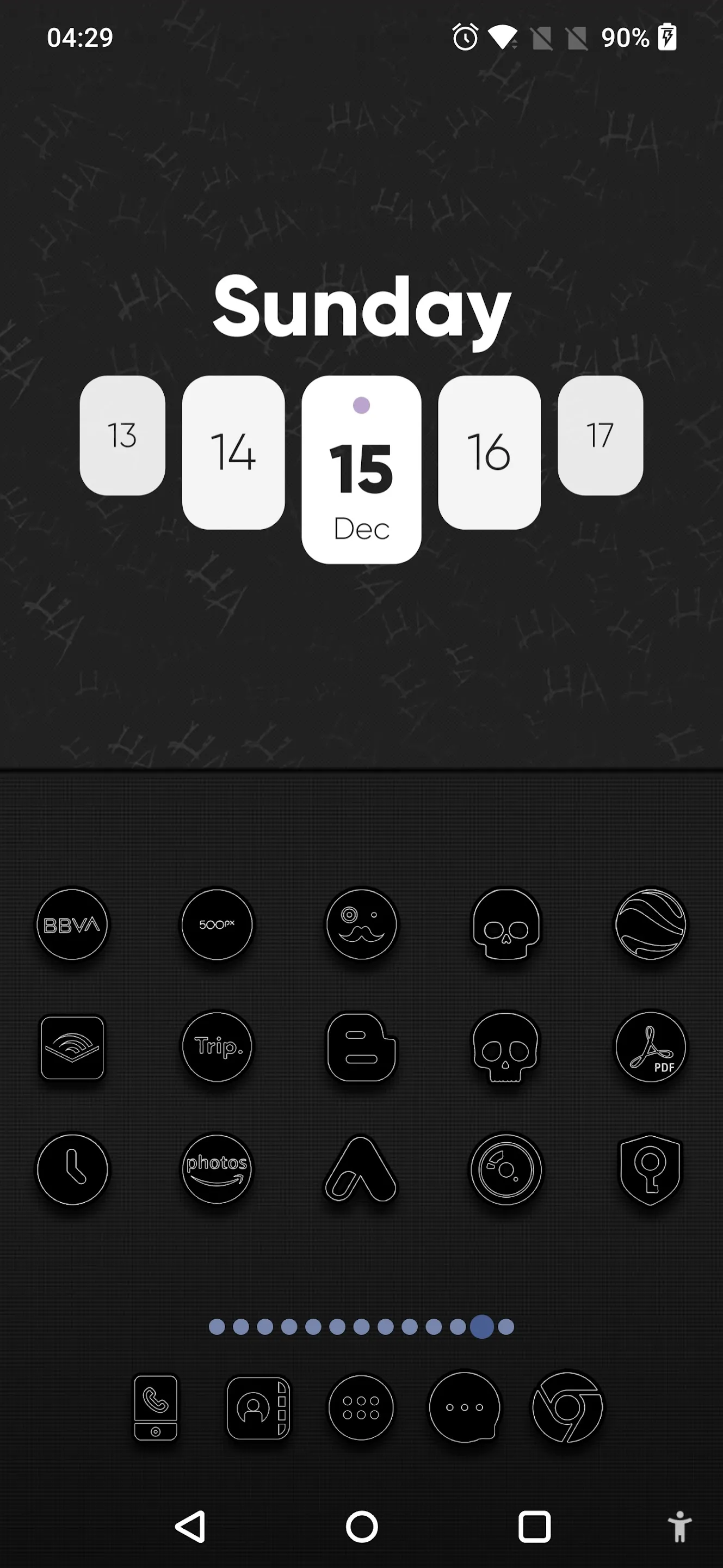 Blackline Icon Pack | Indus Appstore | Screenshot