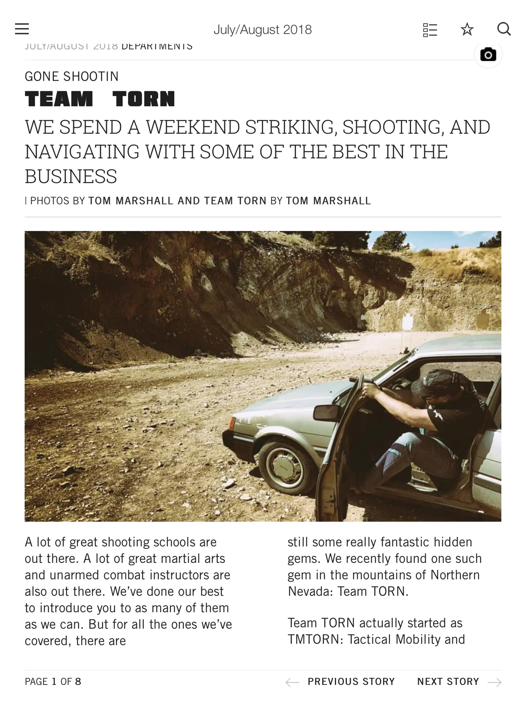 Recoil Magazine | Indus Appstore | Screenshot