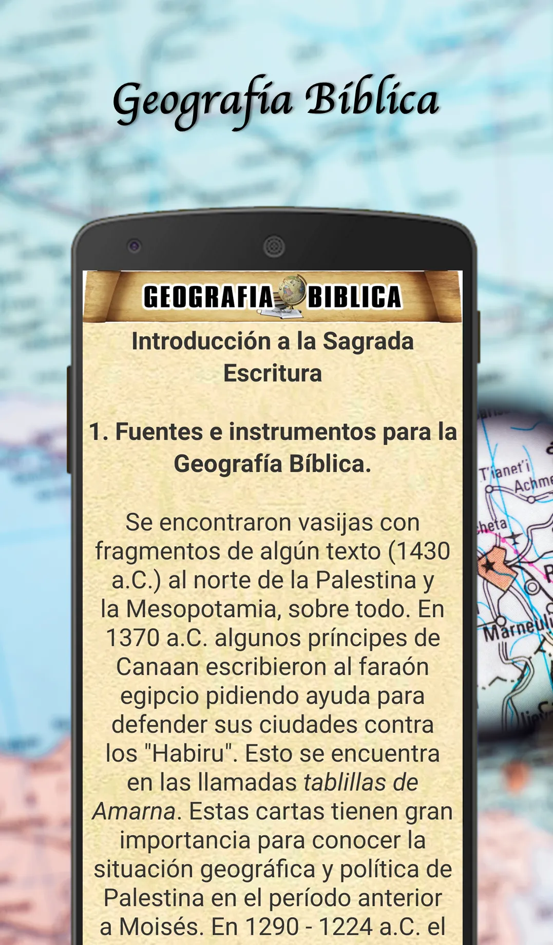 Geografía Bíblica | Indus Appstore | Screenshot