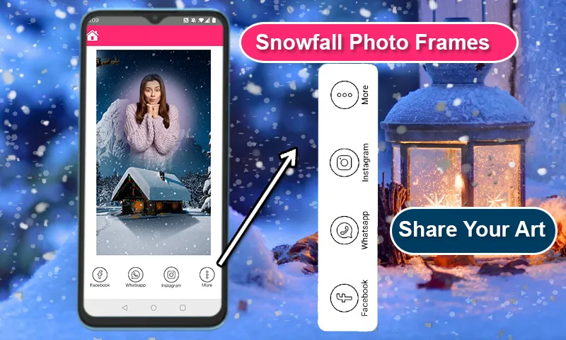 Snowfall Photo Editor | Indus Appstore | Screenshot