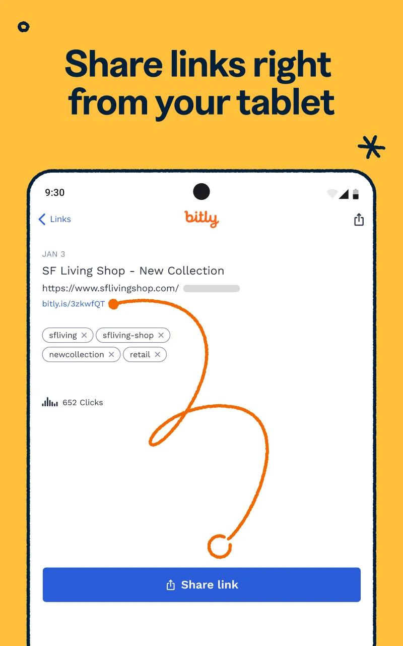 Bitly: Link Shortener | Indus Appstore | Screenshot
