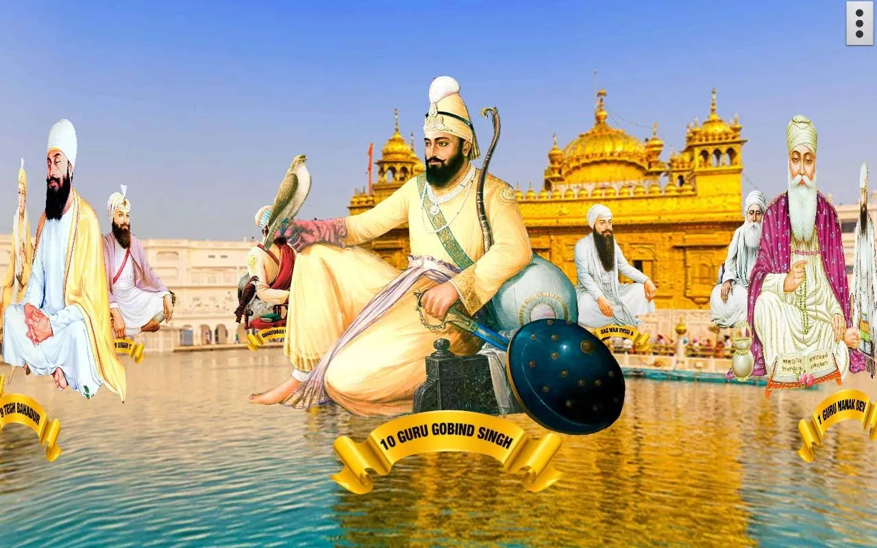 10 Sikh Gurus Live Wallpaper | Indus Appstore | Screenshot