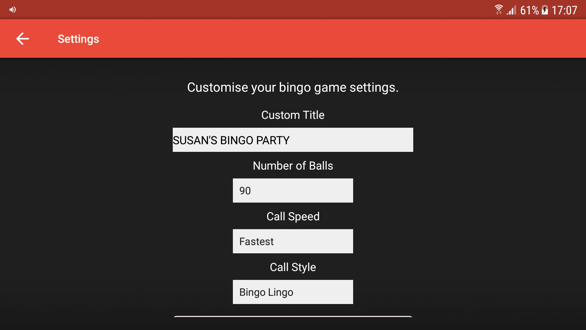 Bingo Caller Machine | Indus Appstore | Screenshot