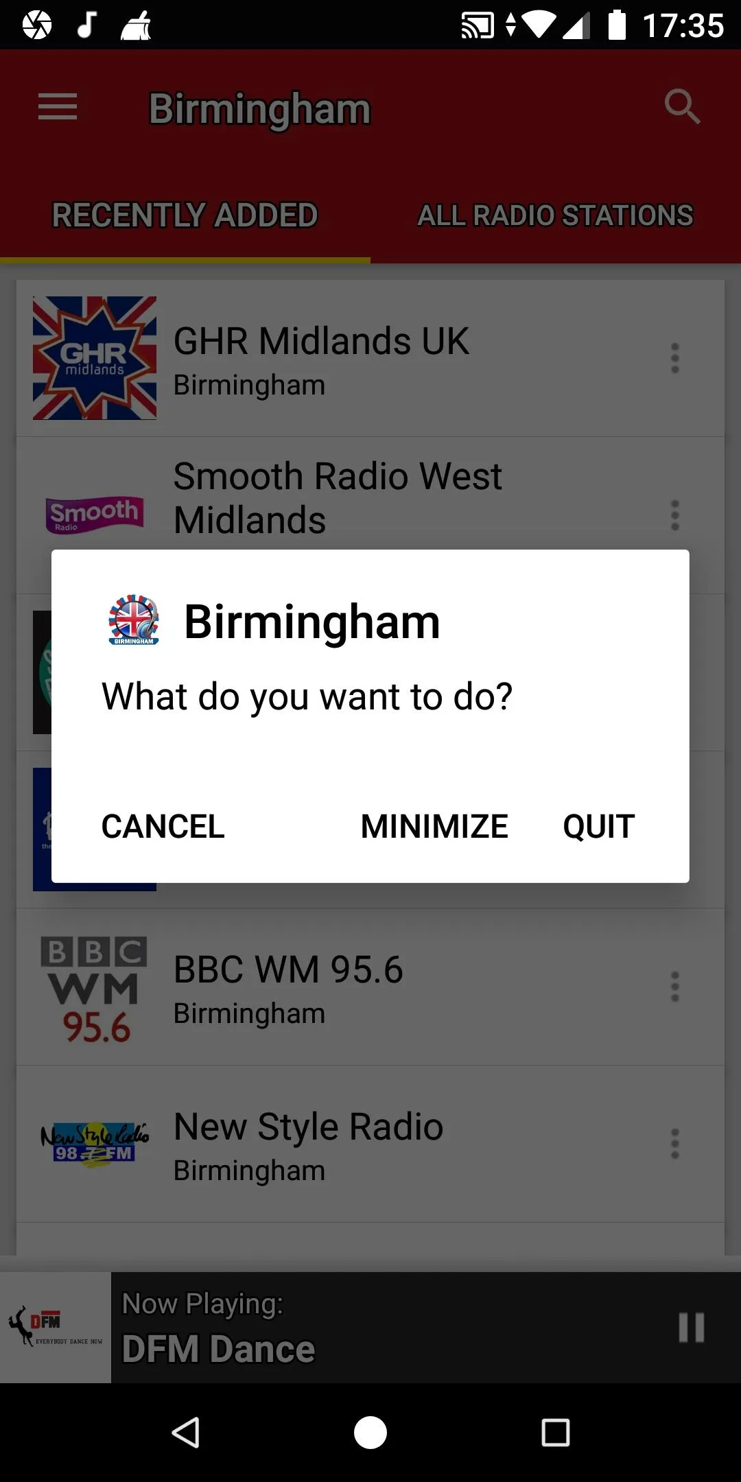 Birmingham Radio Stations - UK | Indus Appstore | Screenshot