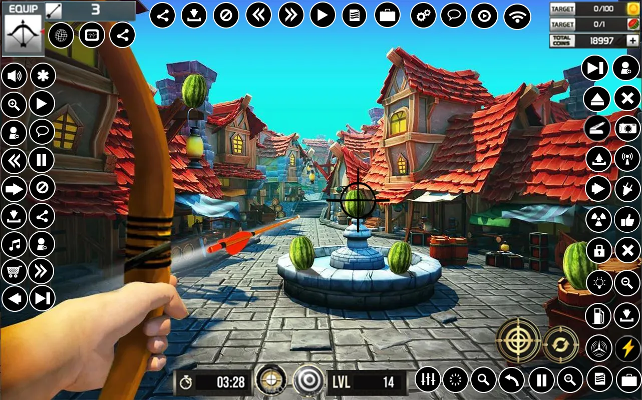 Watermelon Archery Games 3D | Indus Appstore | Screenshot