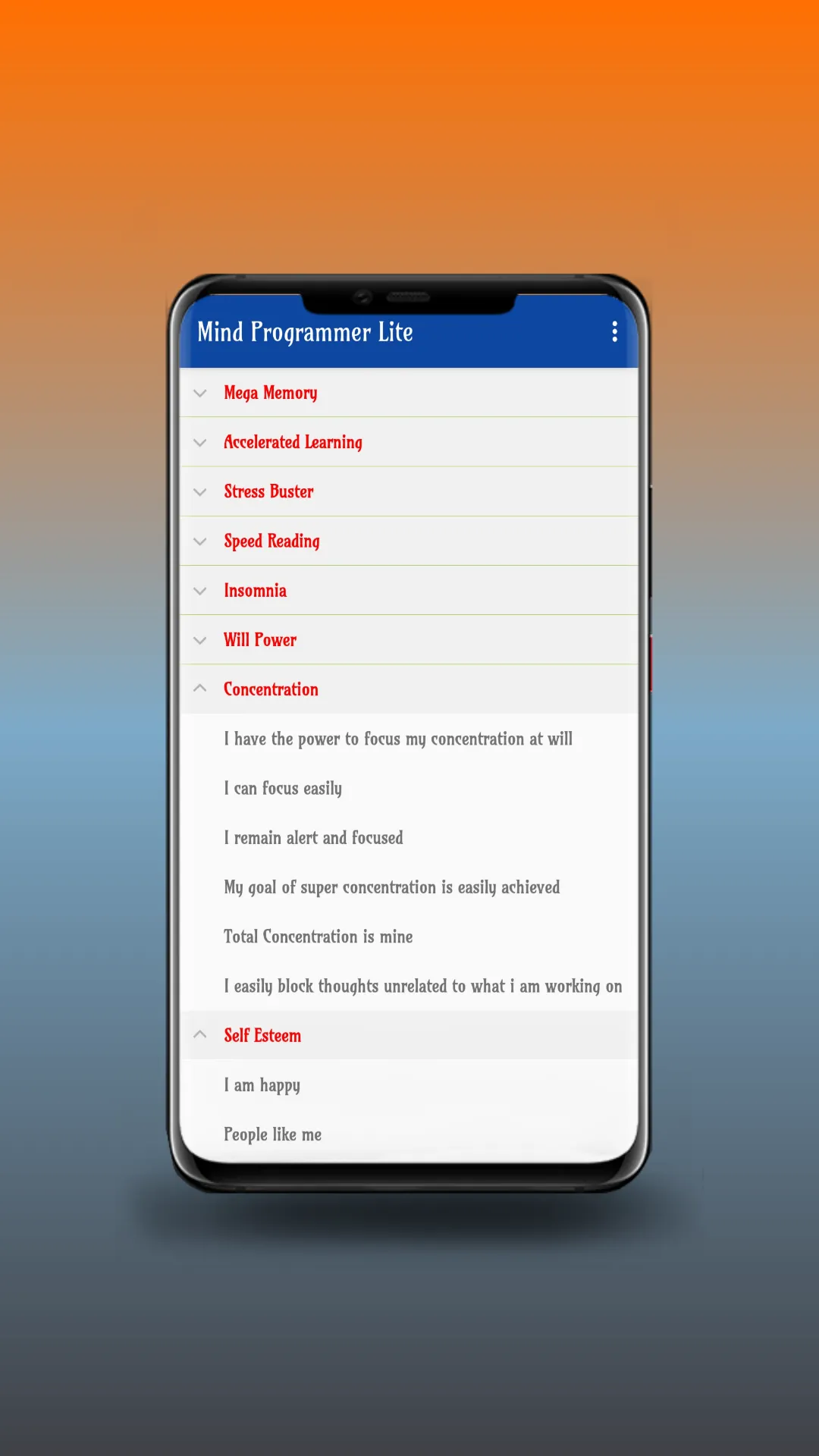 Mind Programmer Lite | Indus Appstore | Screenshot