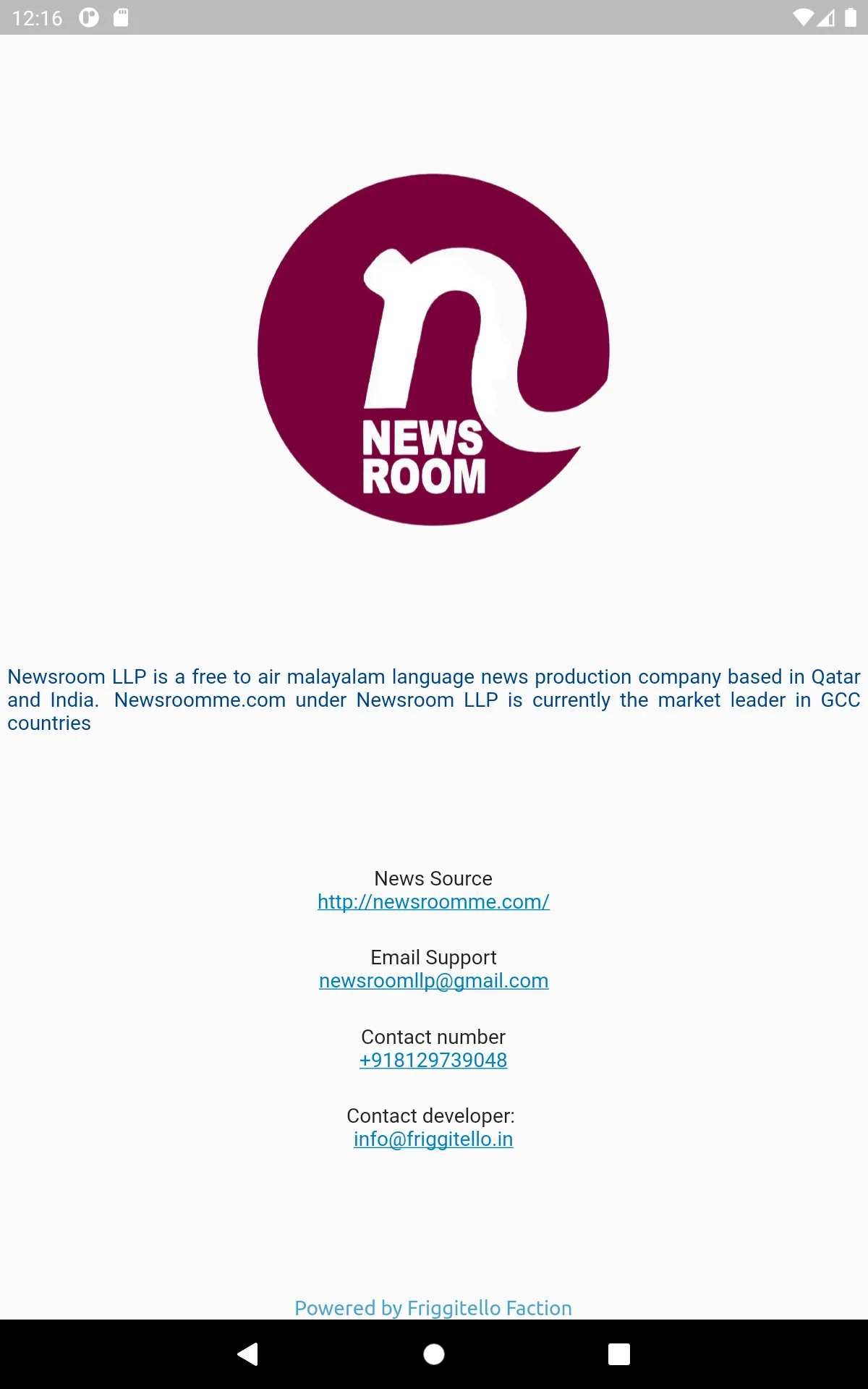 NewsRoom Connect | Indus Appstore | Screenshot