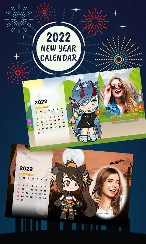 New Year Photo Frame Calendar  | Indus Appstore | Screenshot