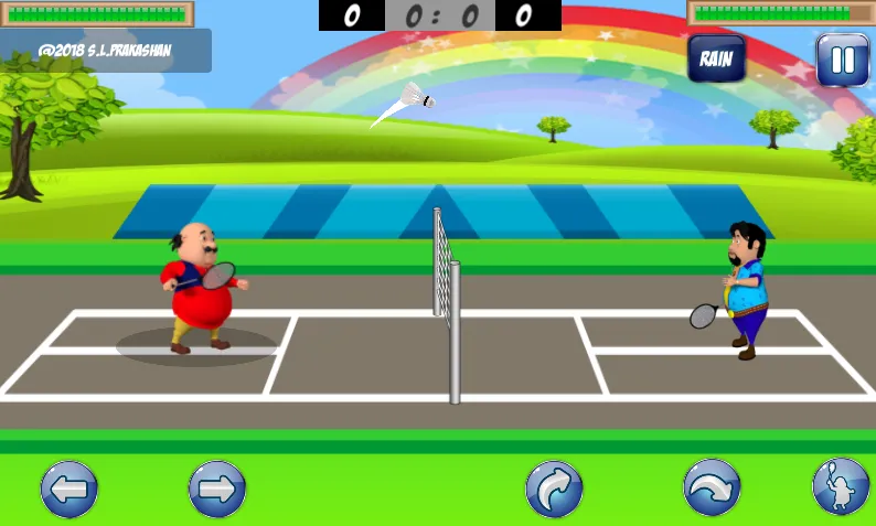 Motu Patlu Badminton | Indus Appstore | Screenshot