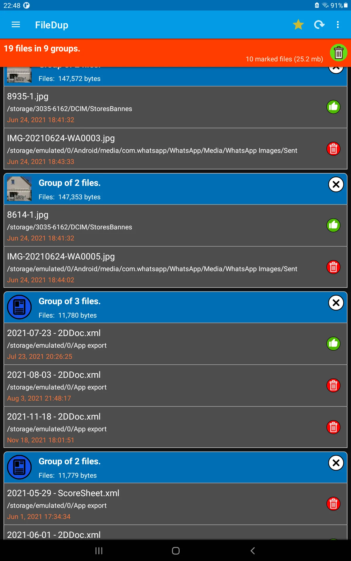 FileDup: Duplicate files | Indus Appstore | Screenshot