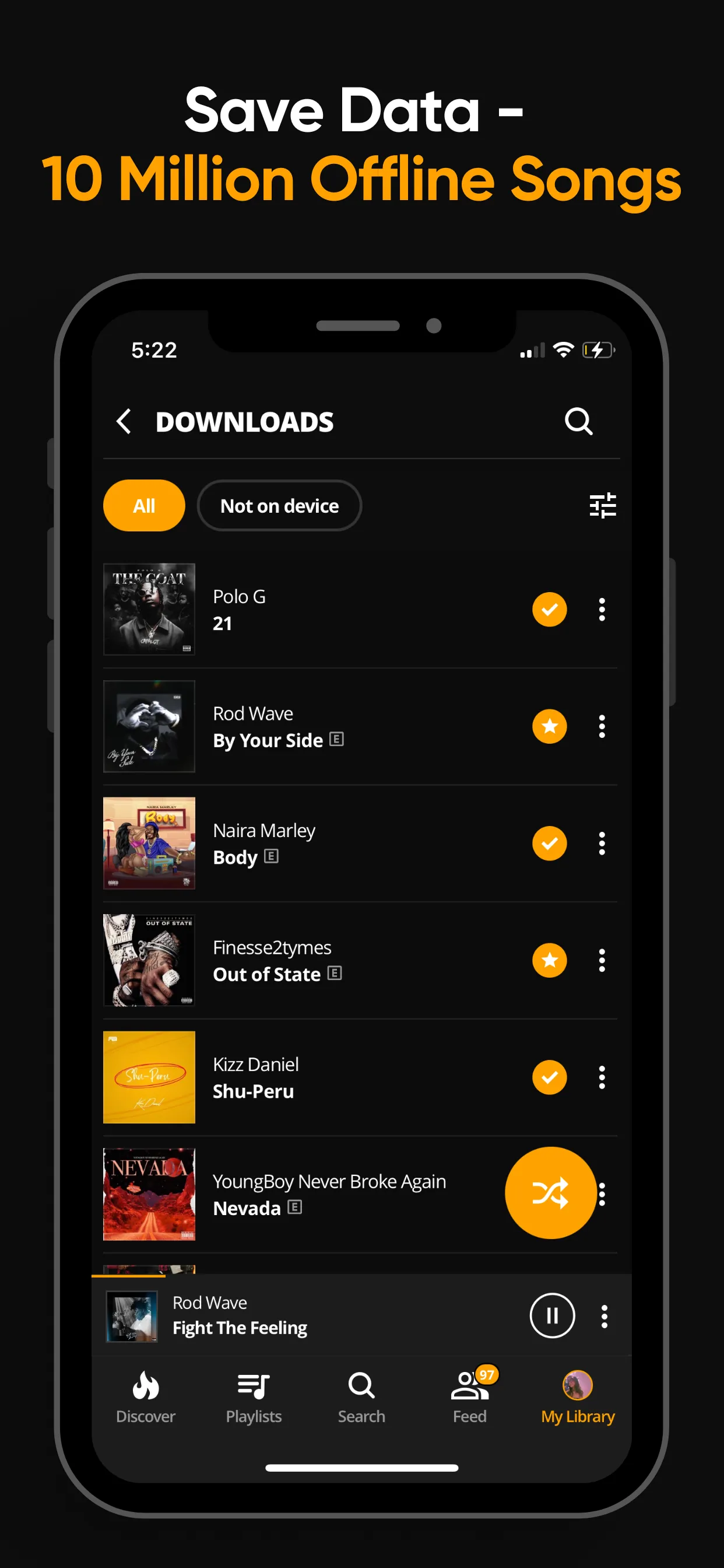 Audiomack: Music Downloader | Indus Appstore | Screenshot