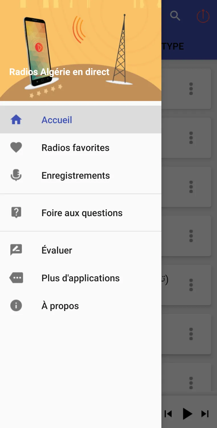 Radios Algérie en direct | Indus Appstore | Screenshot