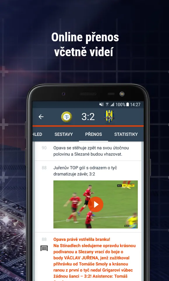 Liga živě | Indus Appstore | Screenshot