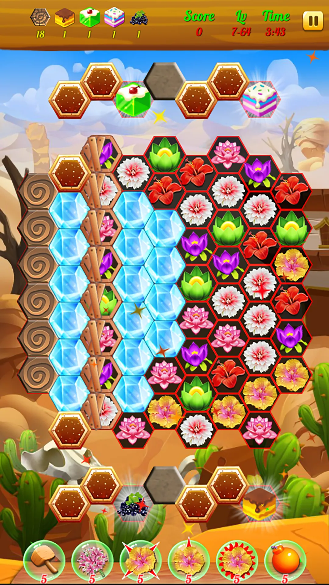 Flower Sweet Blast | Indus Appstore | Screenshot