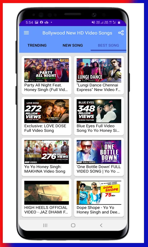 Latest Hindi Video Songs HD | Indus Appstore | Screenshot