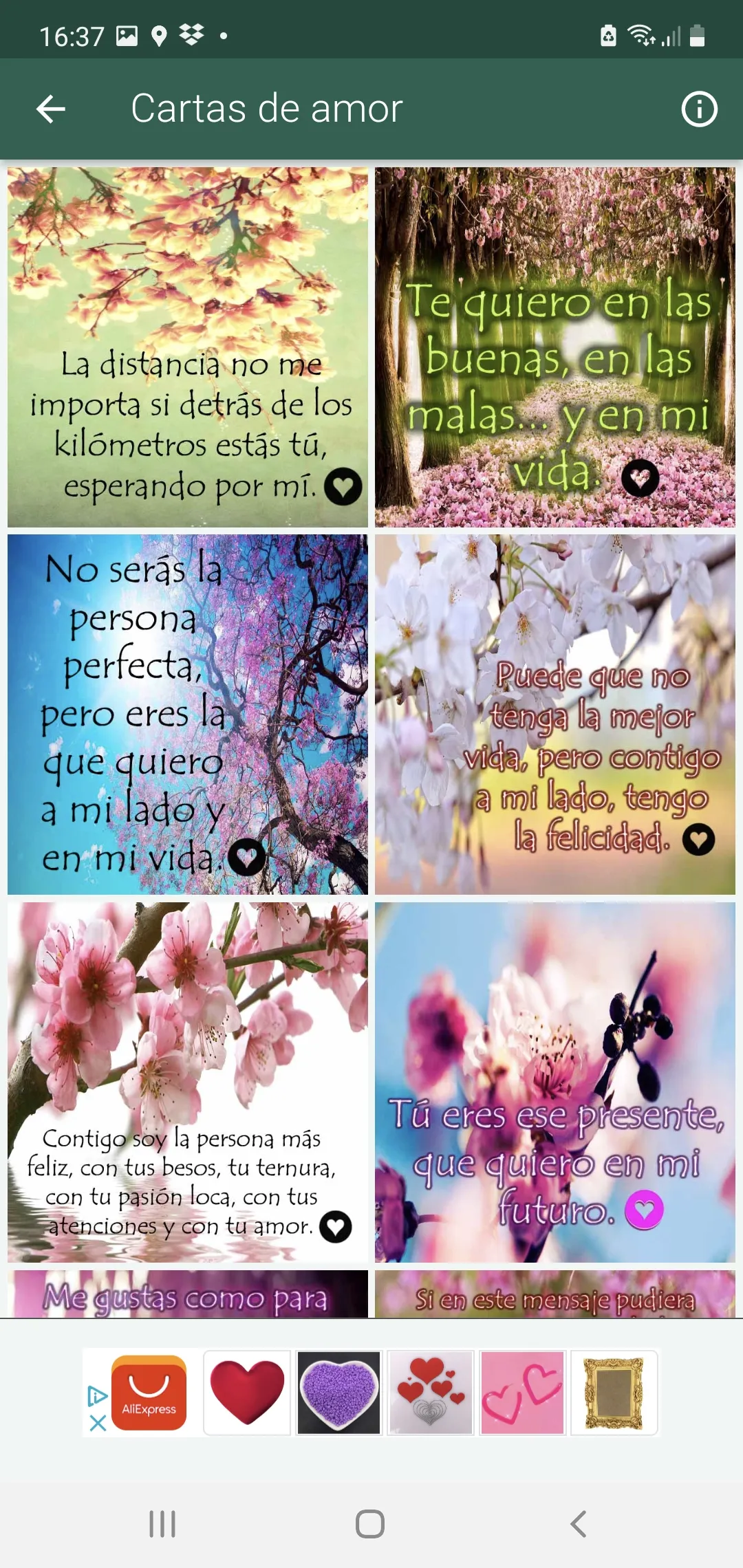 ¡Cariño te amo! Frases de amor | Indus Appstore | Screenshot