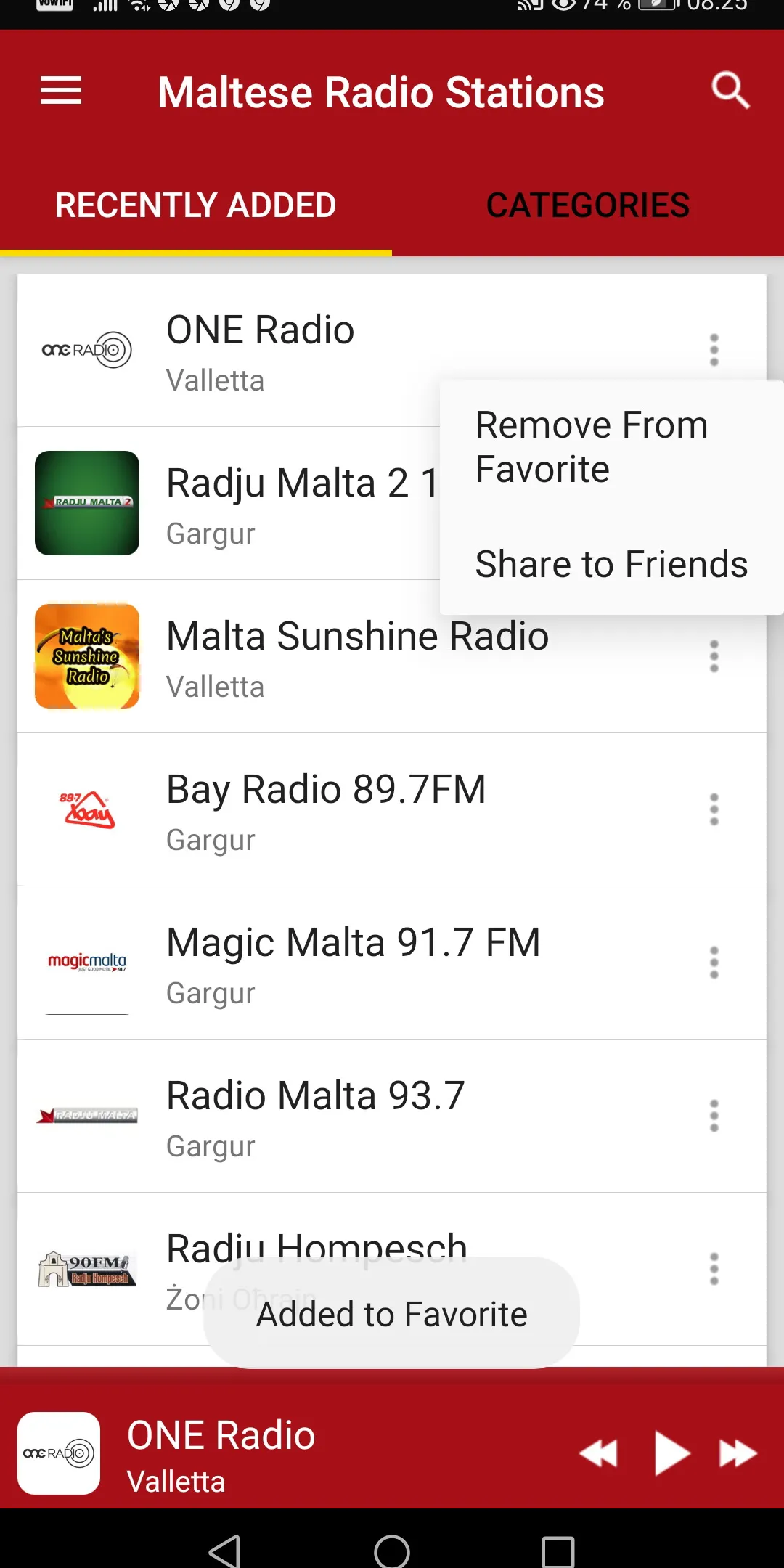 Malta Radio Stations | Indus Appstore | Screenshot