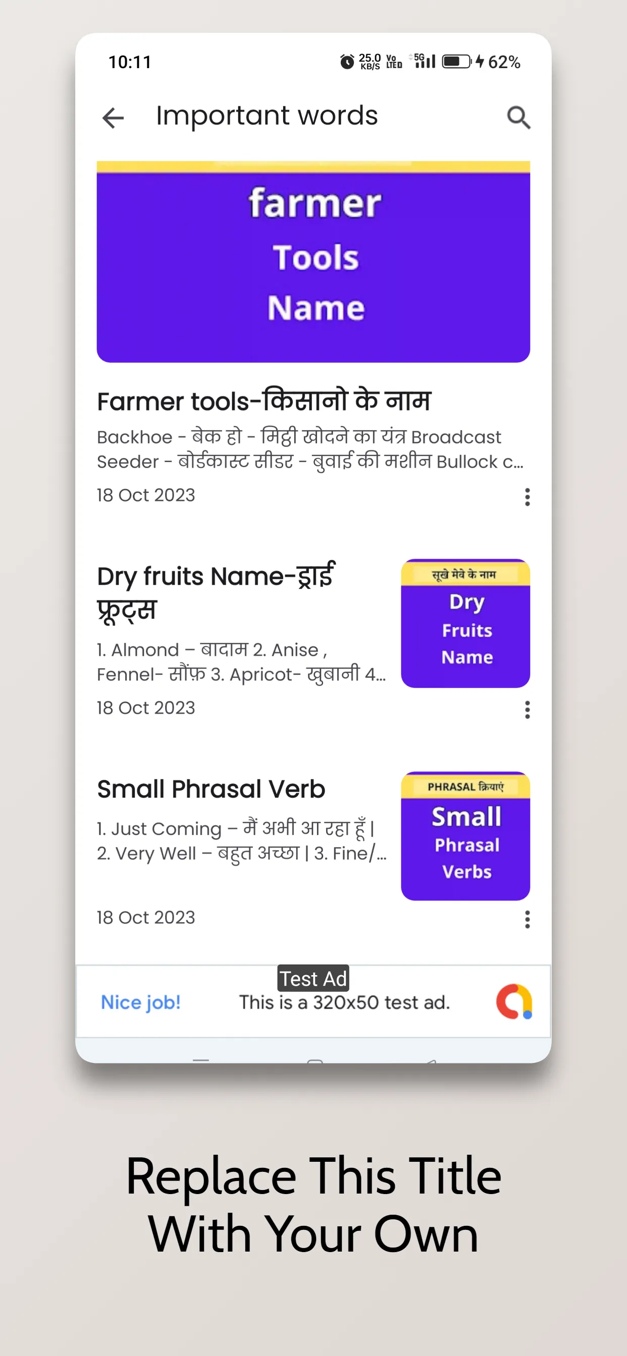 Hindi English Word Meaning App | Indus Appstore | Screenshot