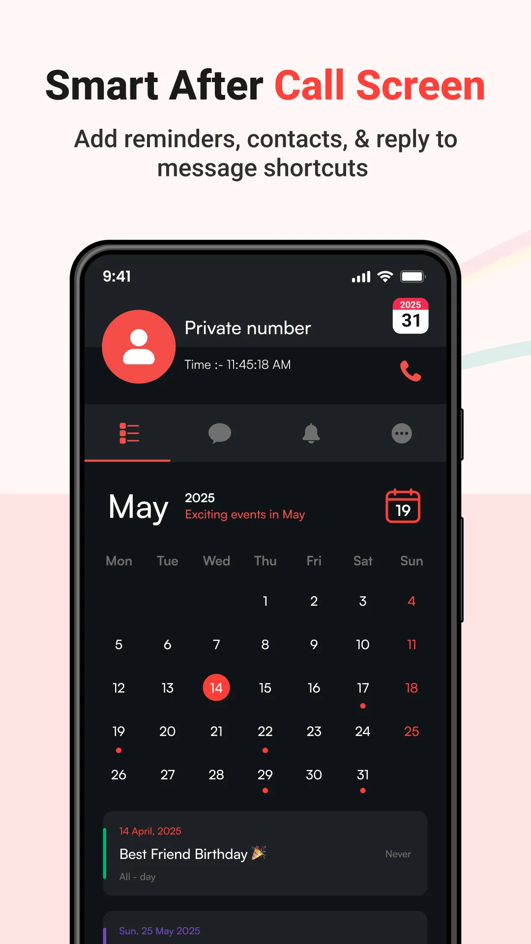 Calendar | Indus Appstore | Screenshot