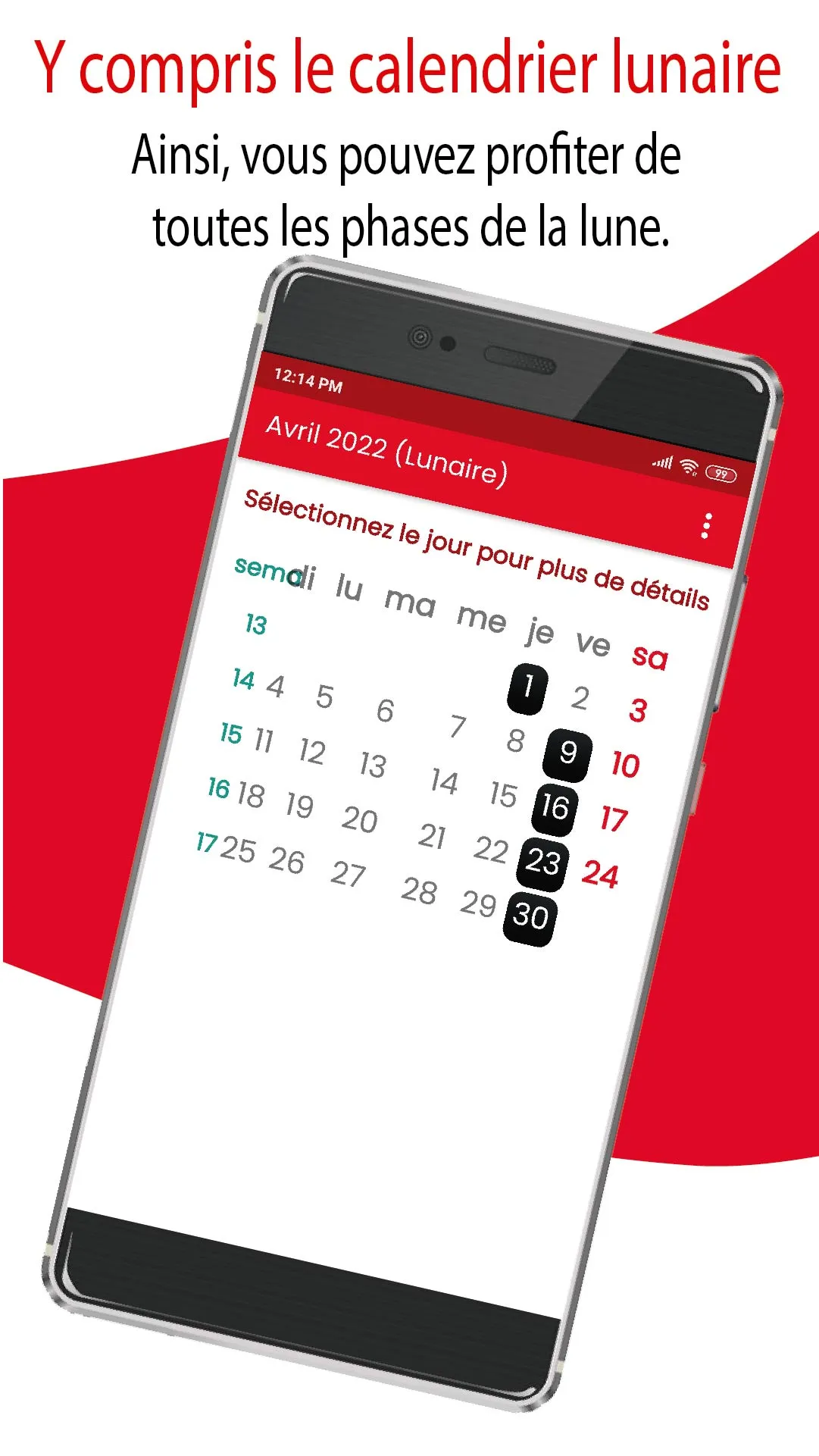 Calendrier Monaco 2024 | Indus Appstore | Screenshot