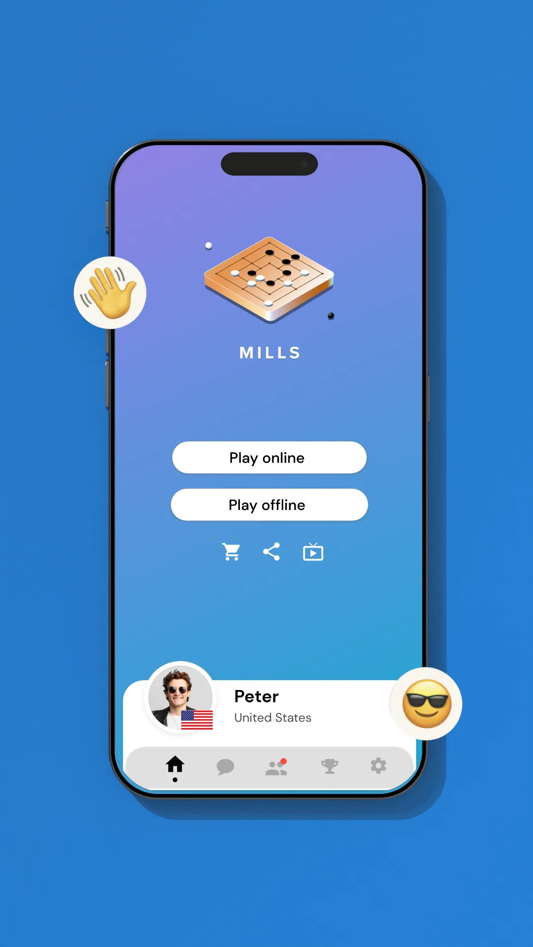 Mills | Nine Men's Morris | Indus Appstore | Screenshot