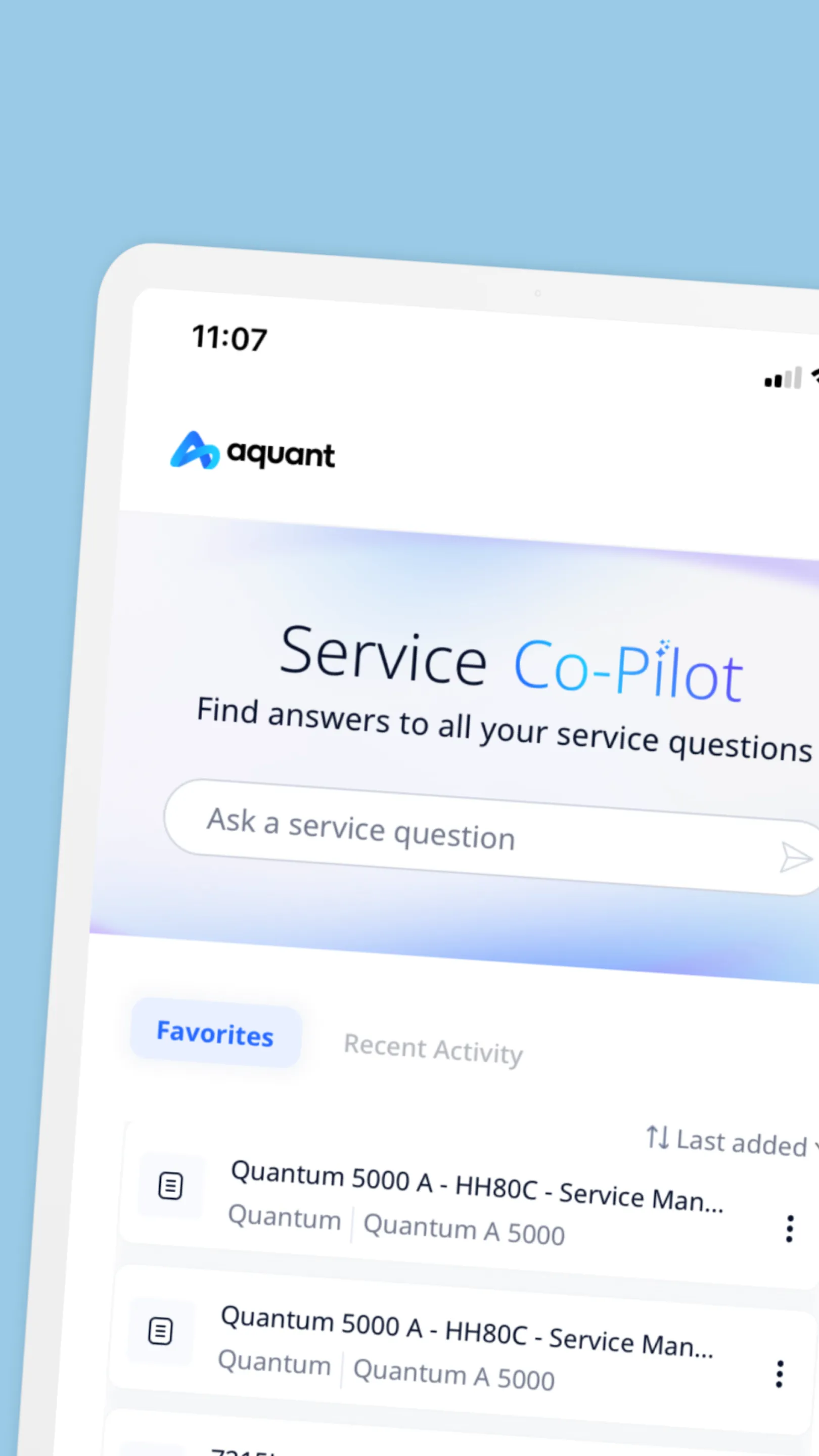 Aquant Service Co-Pilot | Indus Appstore | Screenshot