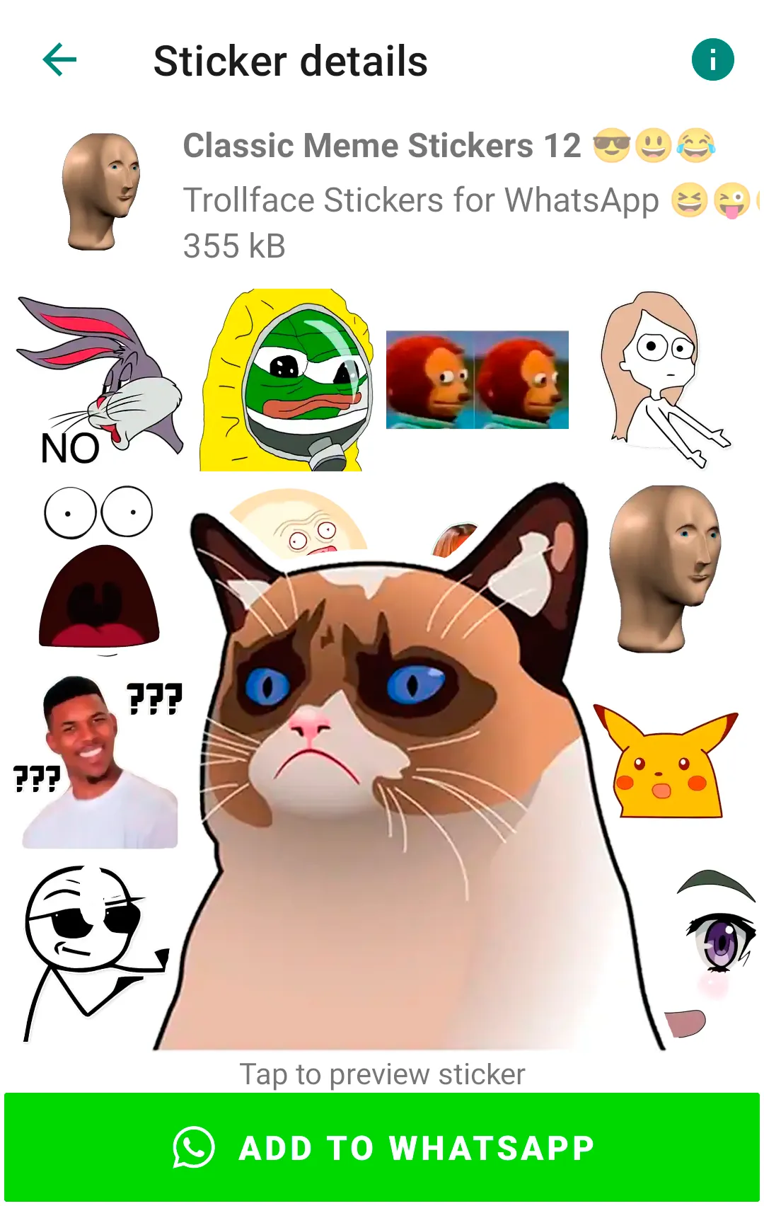 Meme Stickers for WhatsApp | Indus Appstore | Screenshot