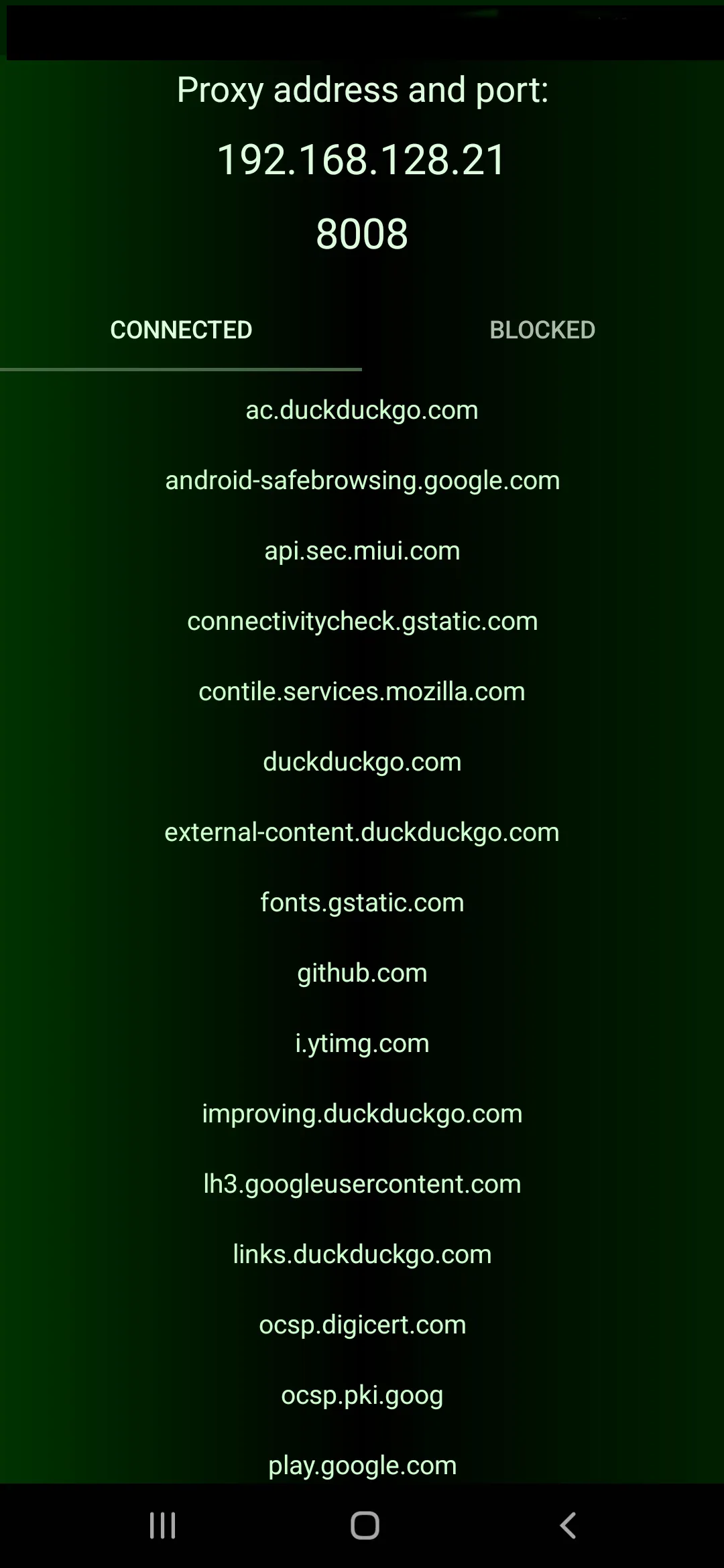 Proxy Server | Indus Appstore | Screenshot
