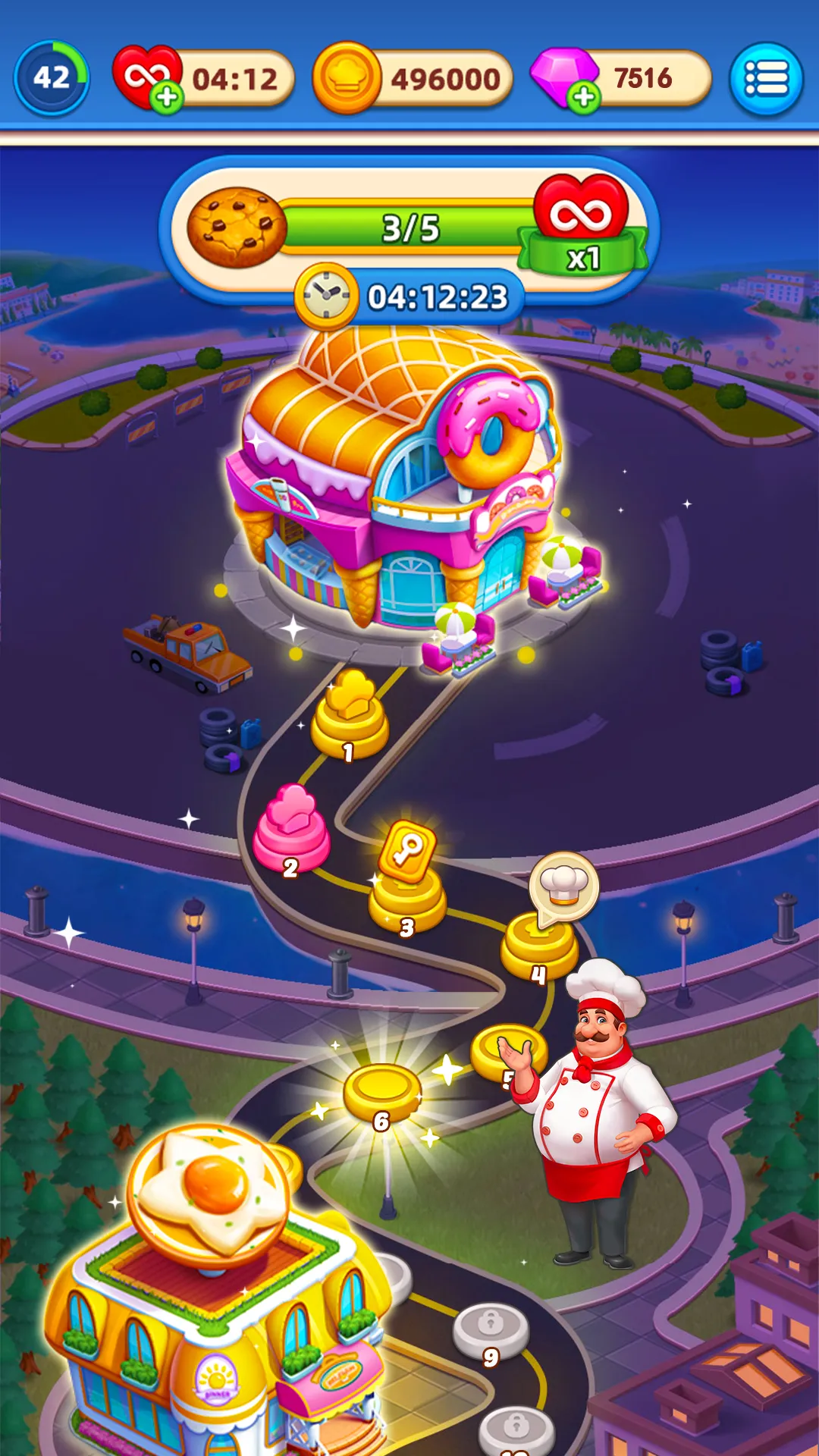 Cooking World® Restaurant Game | Indus Appstore | Screenshot
