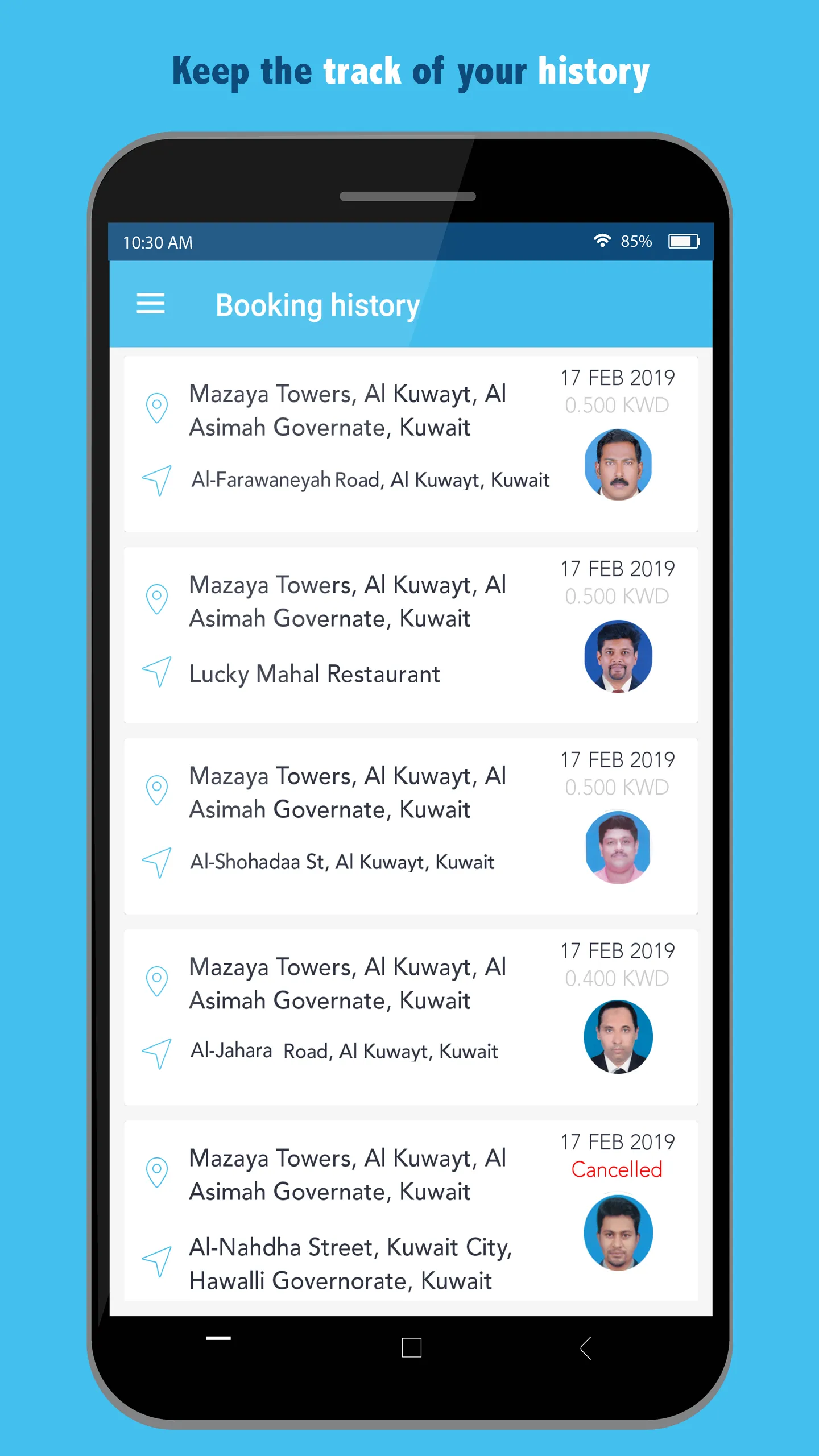 Talyaa - Taxi Booking App | Indus Appstore | Screenshot