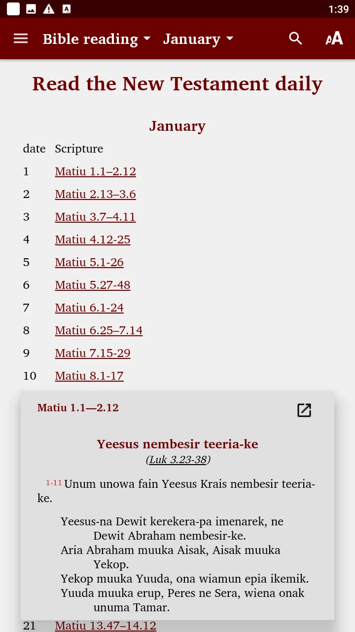 Mauwake Bible | Indus Appstore | Screenshot