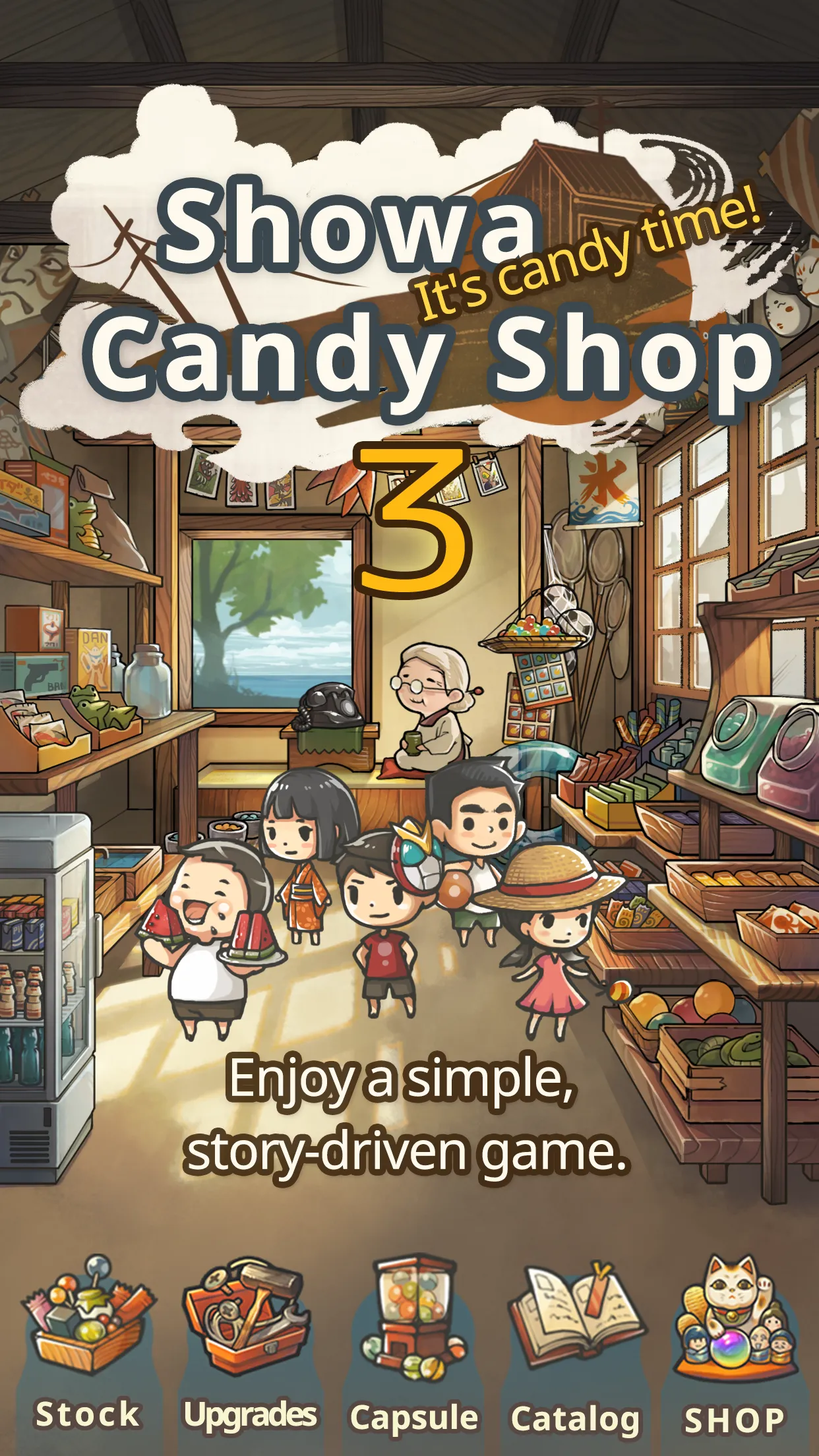 Showa Candy Shop 3: Grandma's  | Indus Appstore | Screenshot