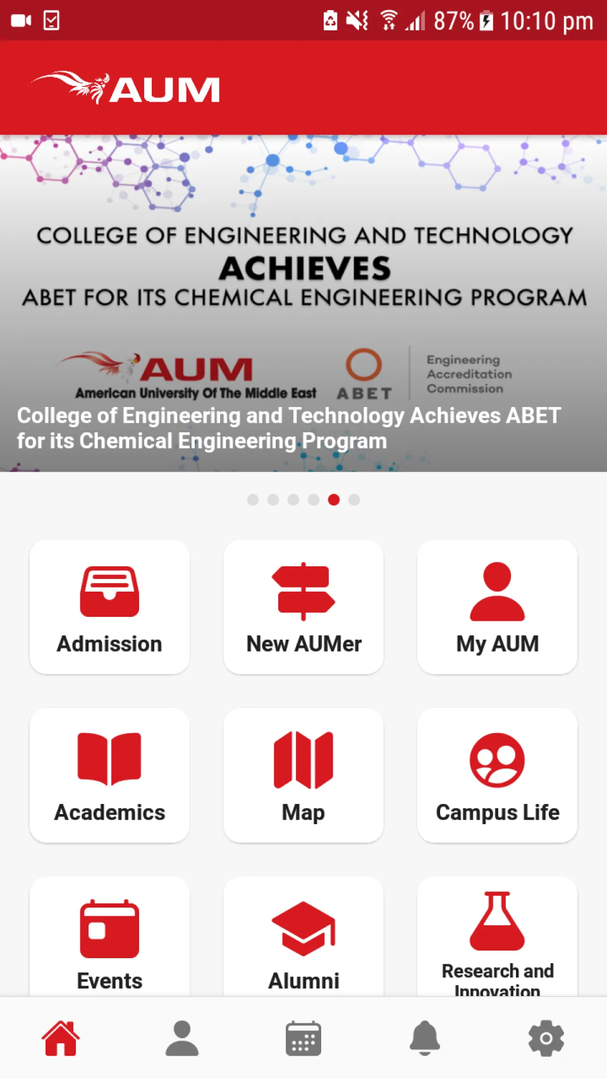 AUM Kuwait | Indus Appstore | Screenshot