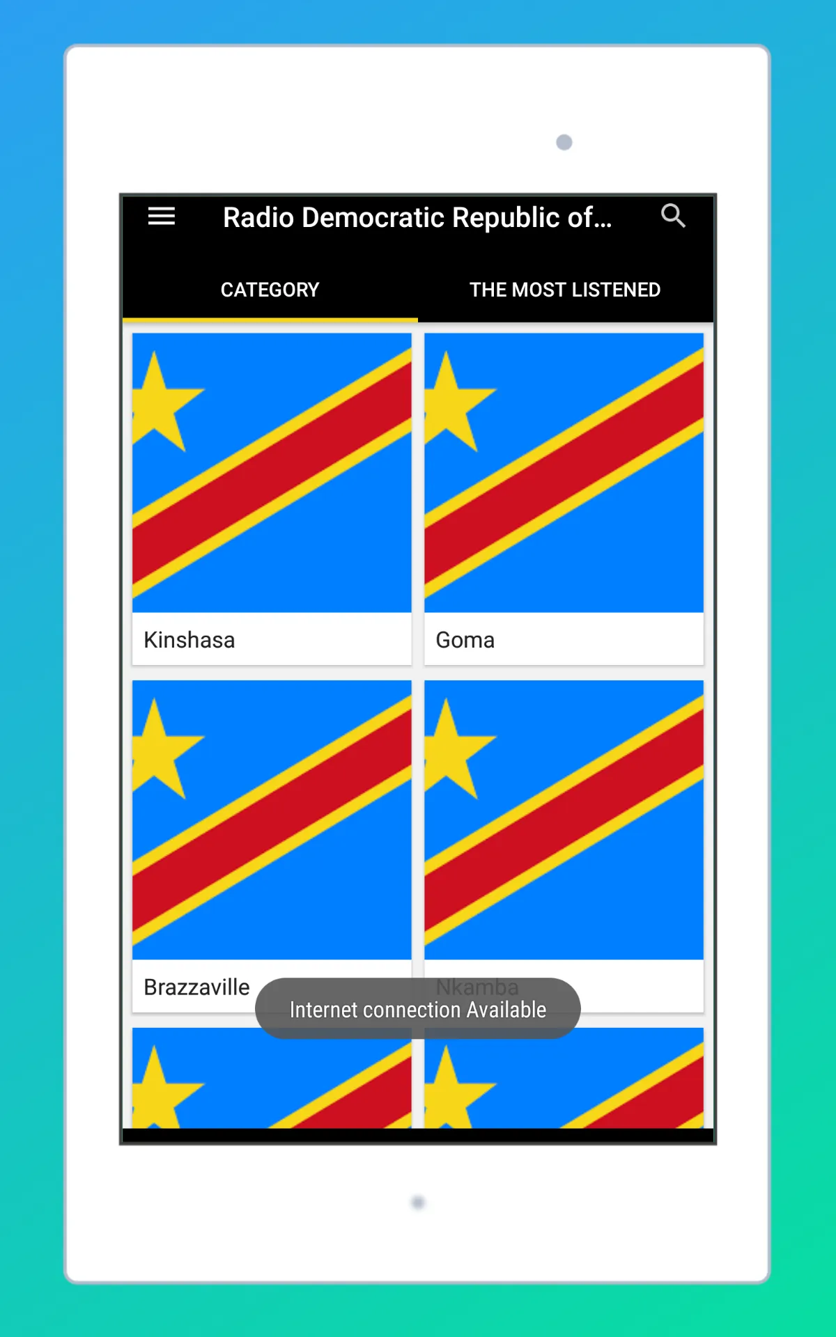 Radio Democratic Congo Online | Indus Appstore | Screenshot