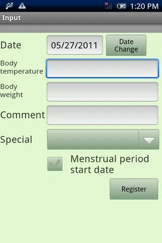 BasalBodyTemperature Rec Lite | Indus Appstore | Screenshot