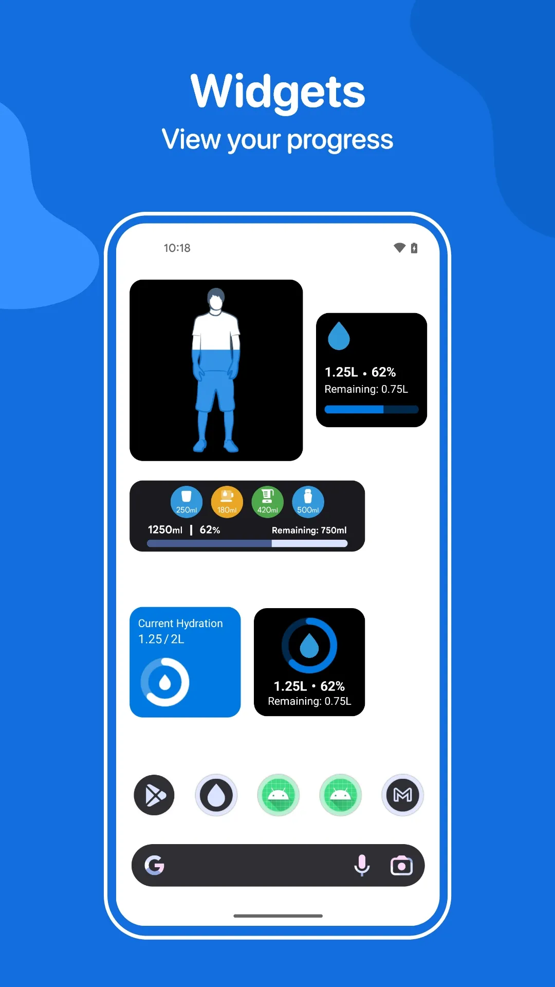 Water Tracker: WaterMinder app | Indus Appstore | Screenshot