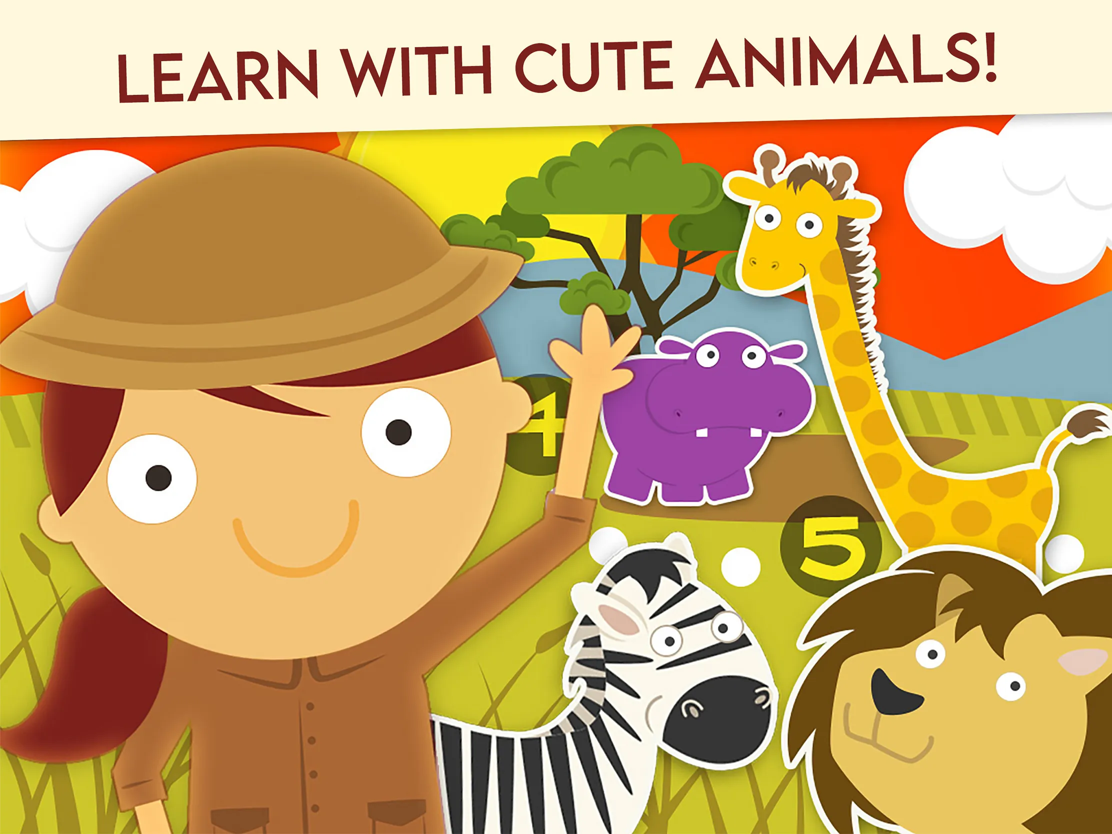 Animal Math Games for Kids | Indus Appstore | Screenshot