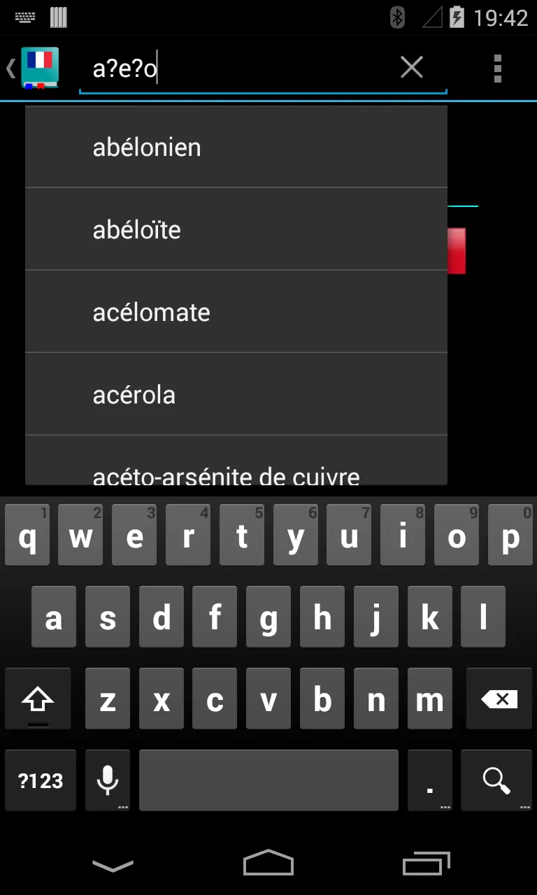 French Dictionary - Offline | Indus Appstore | Screenshot