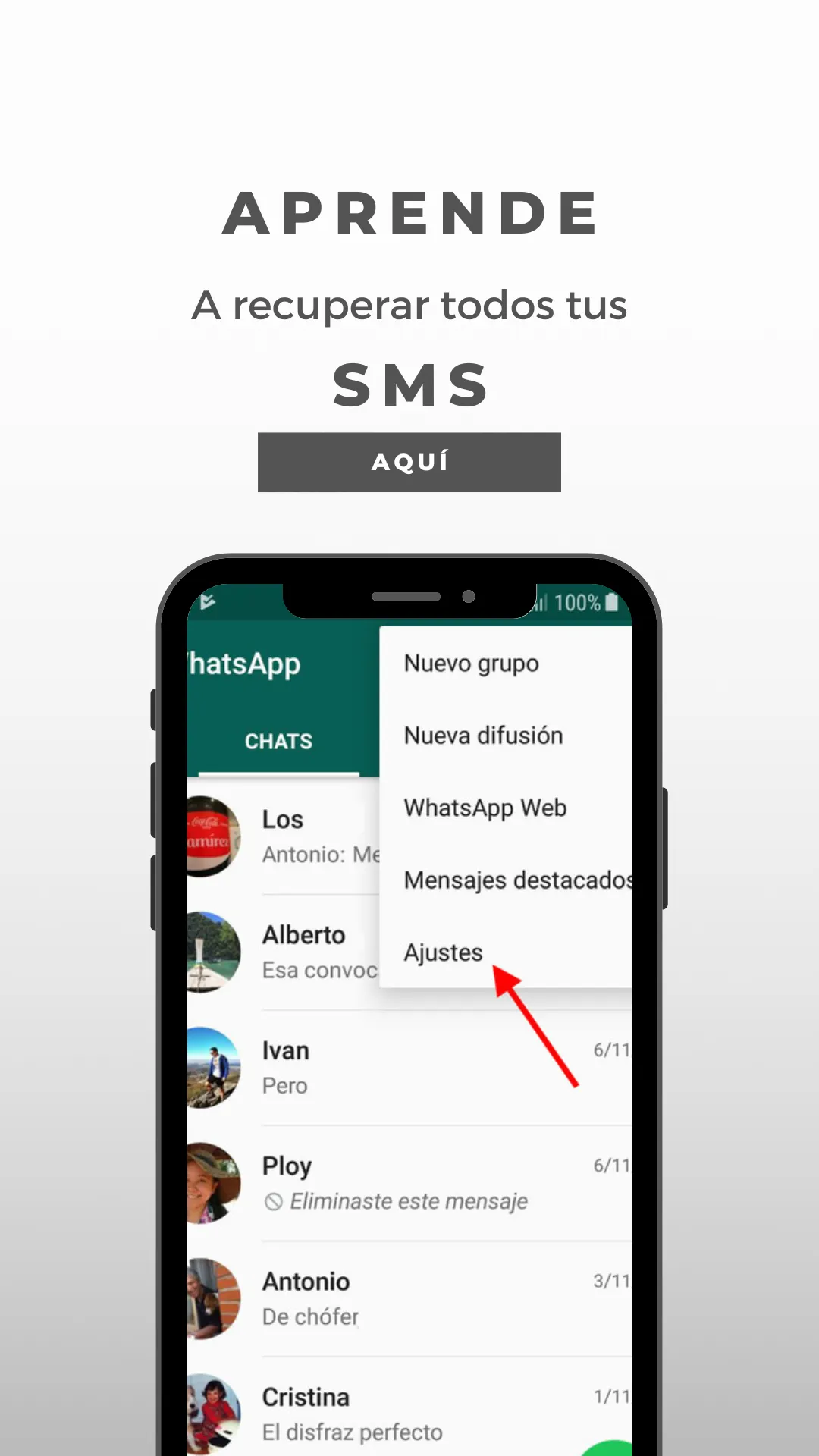 Como recuperar mensajes | Indus Appstore | Screenshot