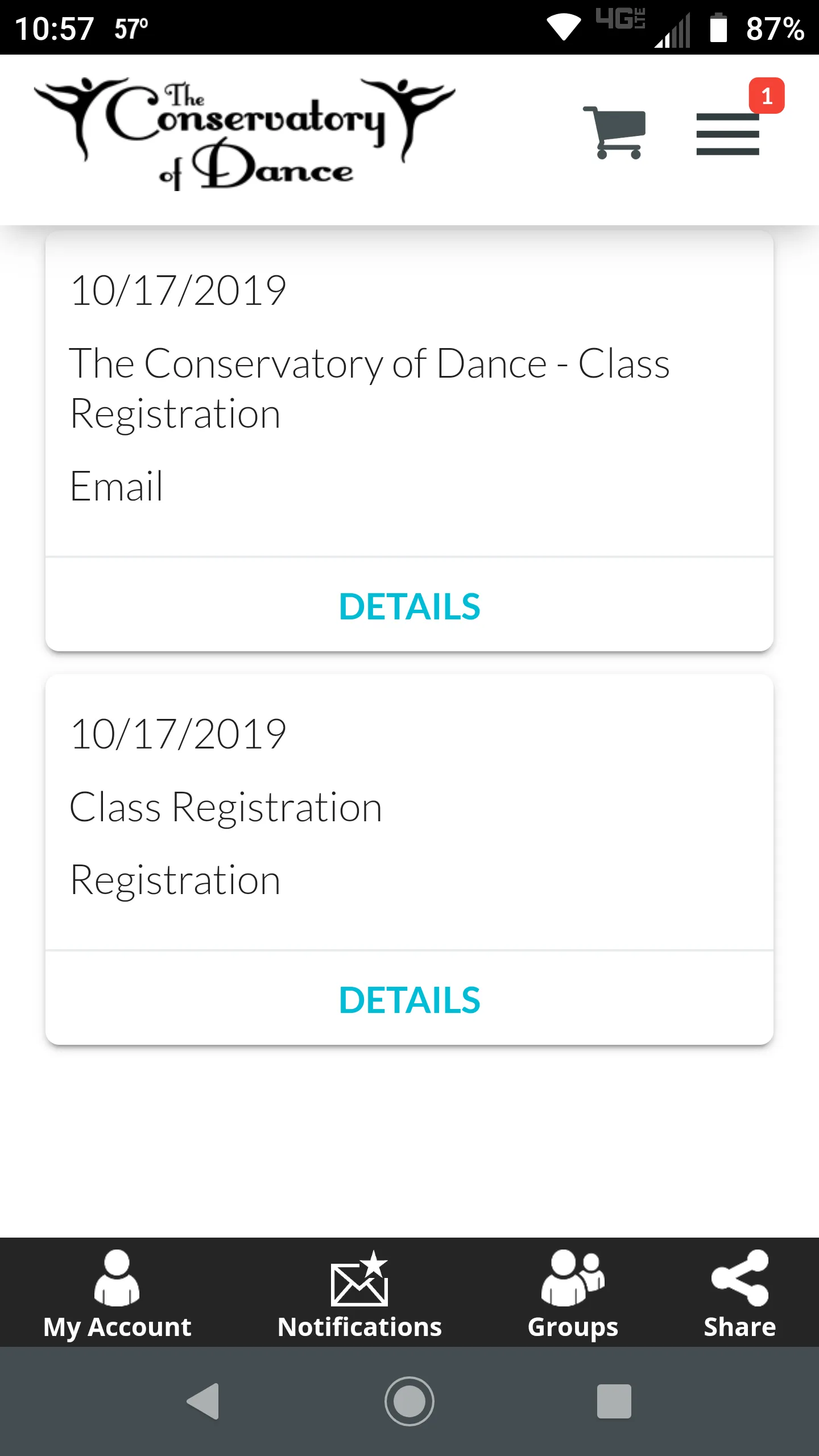 The Conservatory of Dance | Indus Appstore | Screenshot