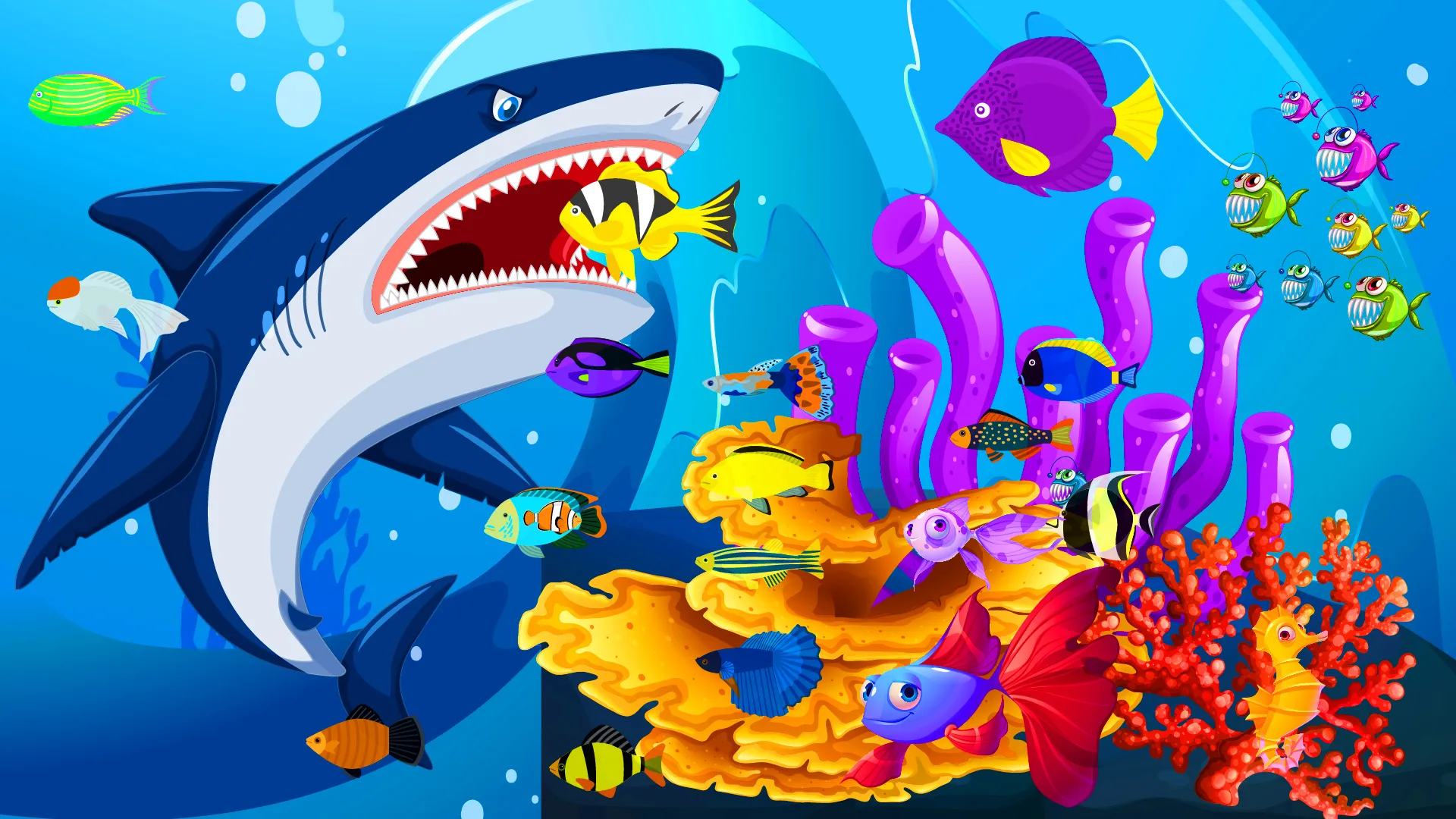 Eat Fish - Go Big Fish Eating | Indus Appstore | Screenshot